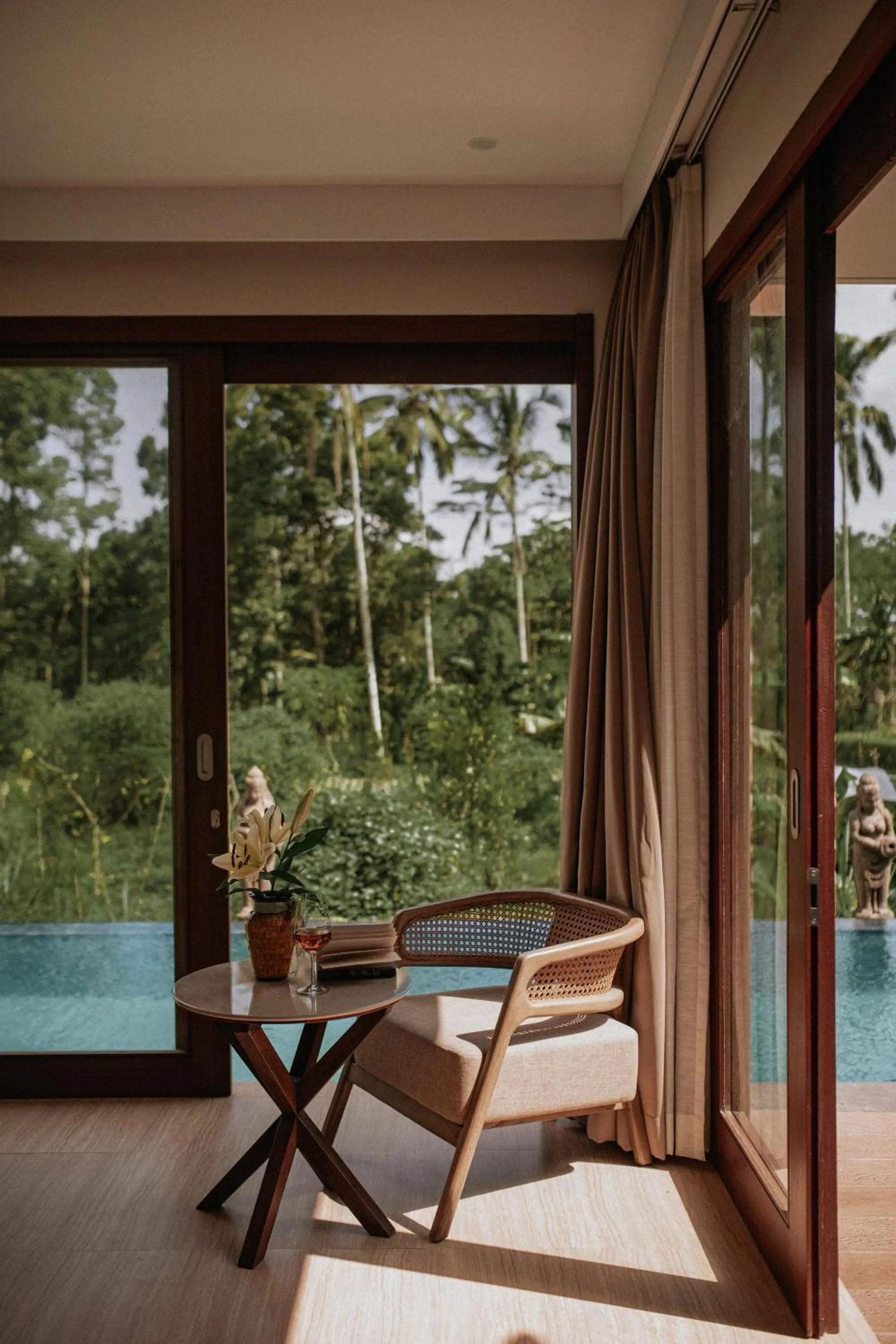Patio in Stanagiri Villas Ubud