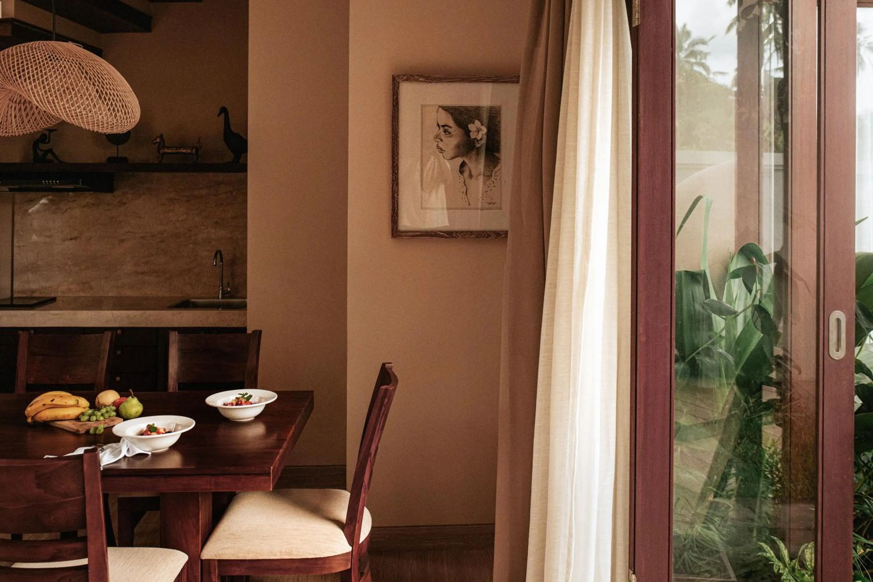 Living room in Stanagiri Villas Ubud