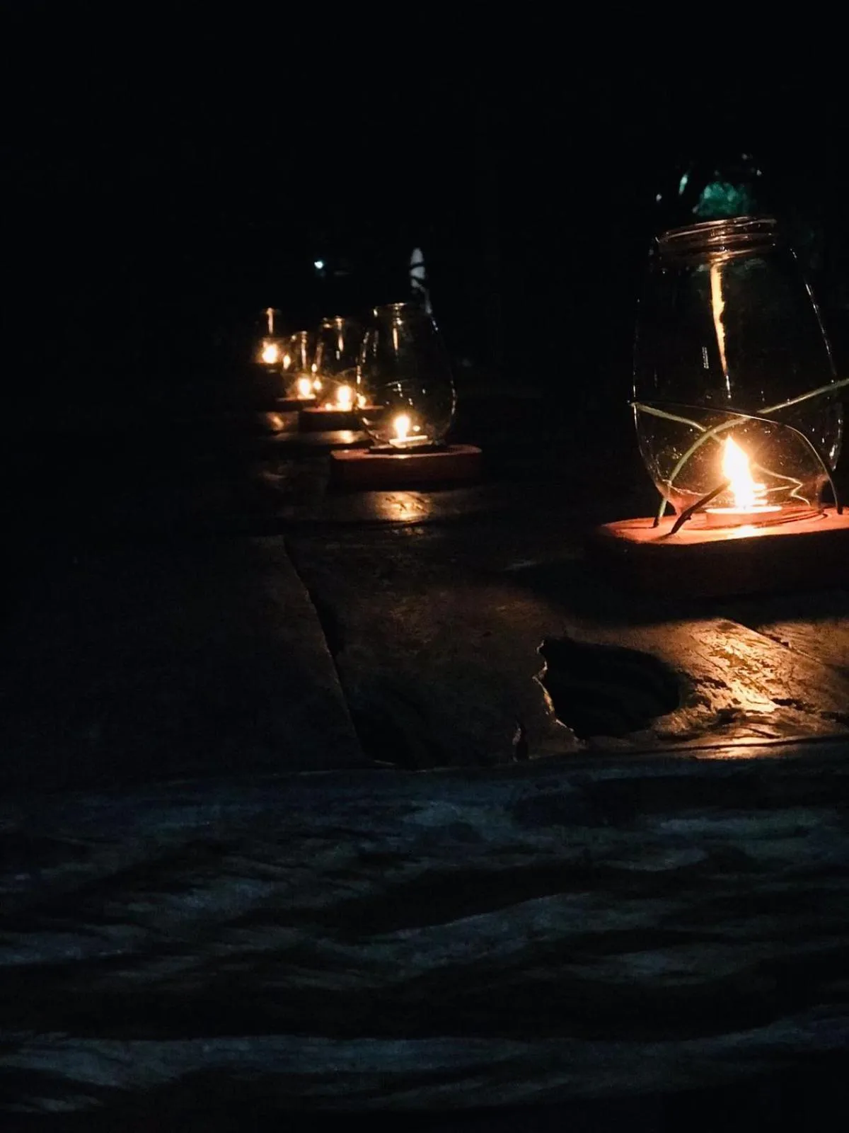 Night in Lake Resort Bolgoda