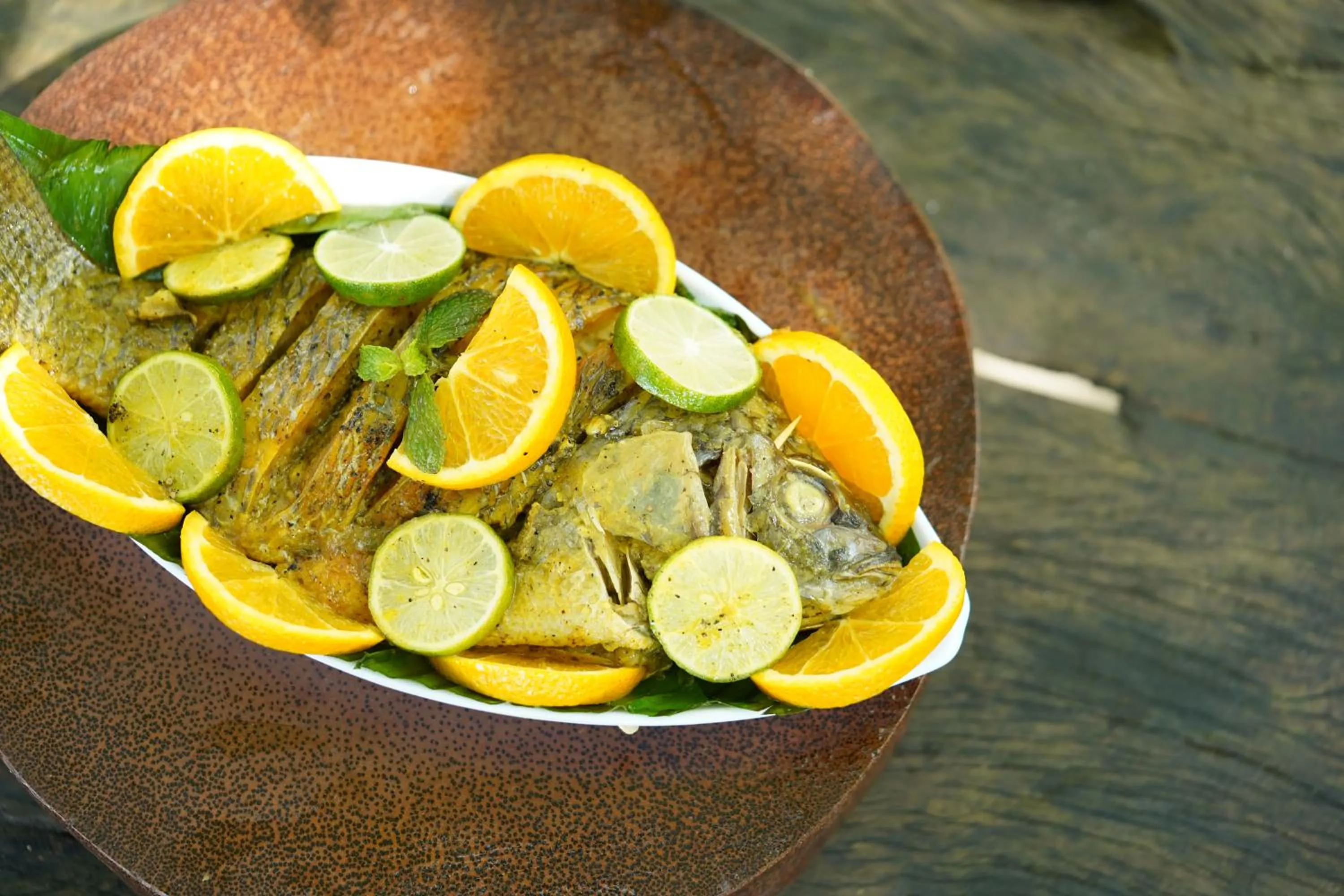 Food in Lake Resort Bolgoda