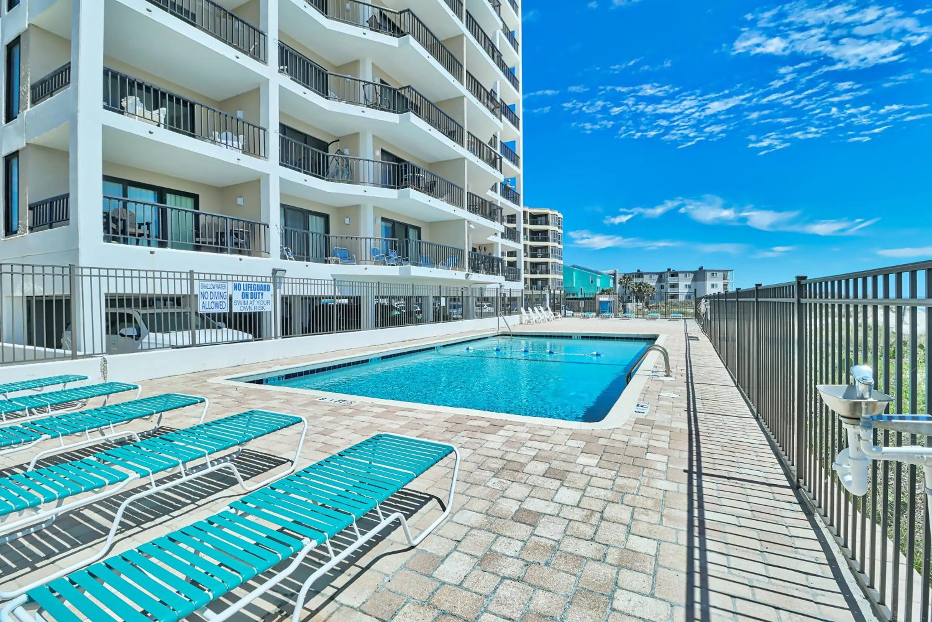 Balcony/Terrace in Direct Ocean Front 3BR 3BA Beach Front