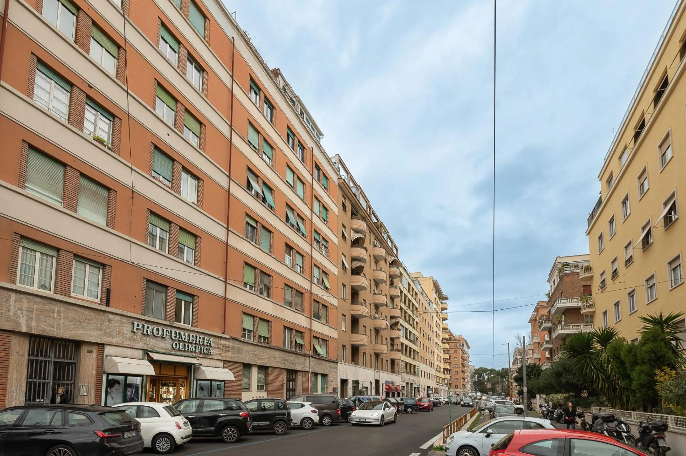 Property building in Tiffany's apartment Flaminio