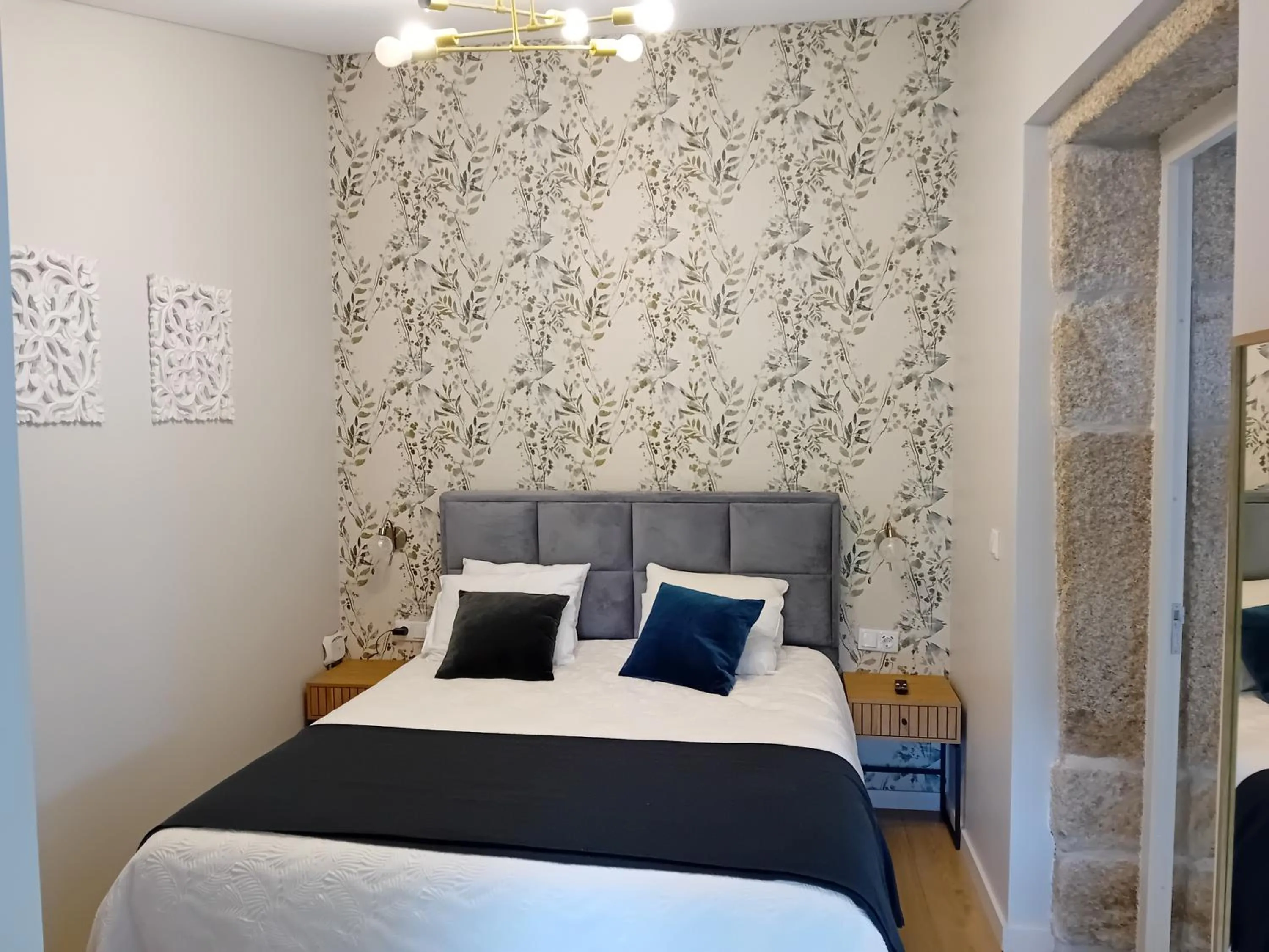 Bed in Quinta dos Tojais Hotel Rural