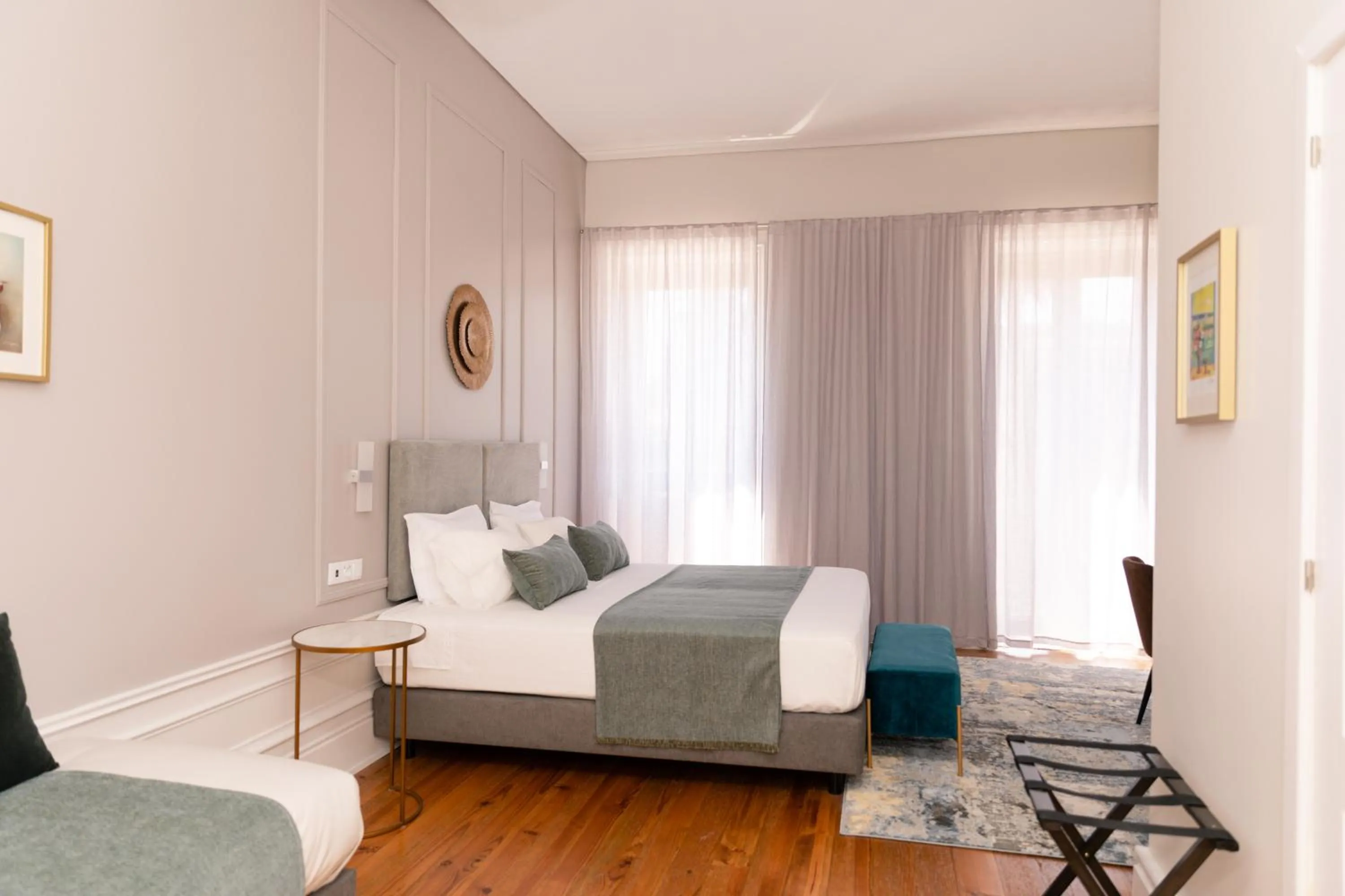 Bed in Quinta dos Tojais Hotel Rural