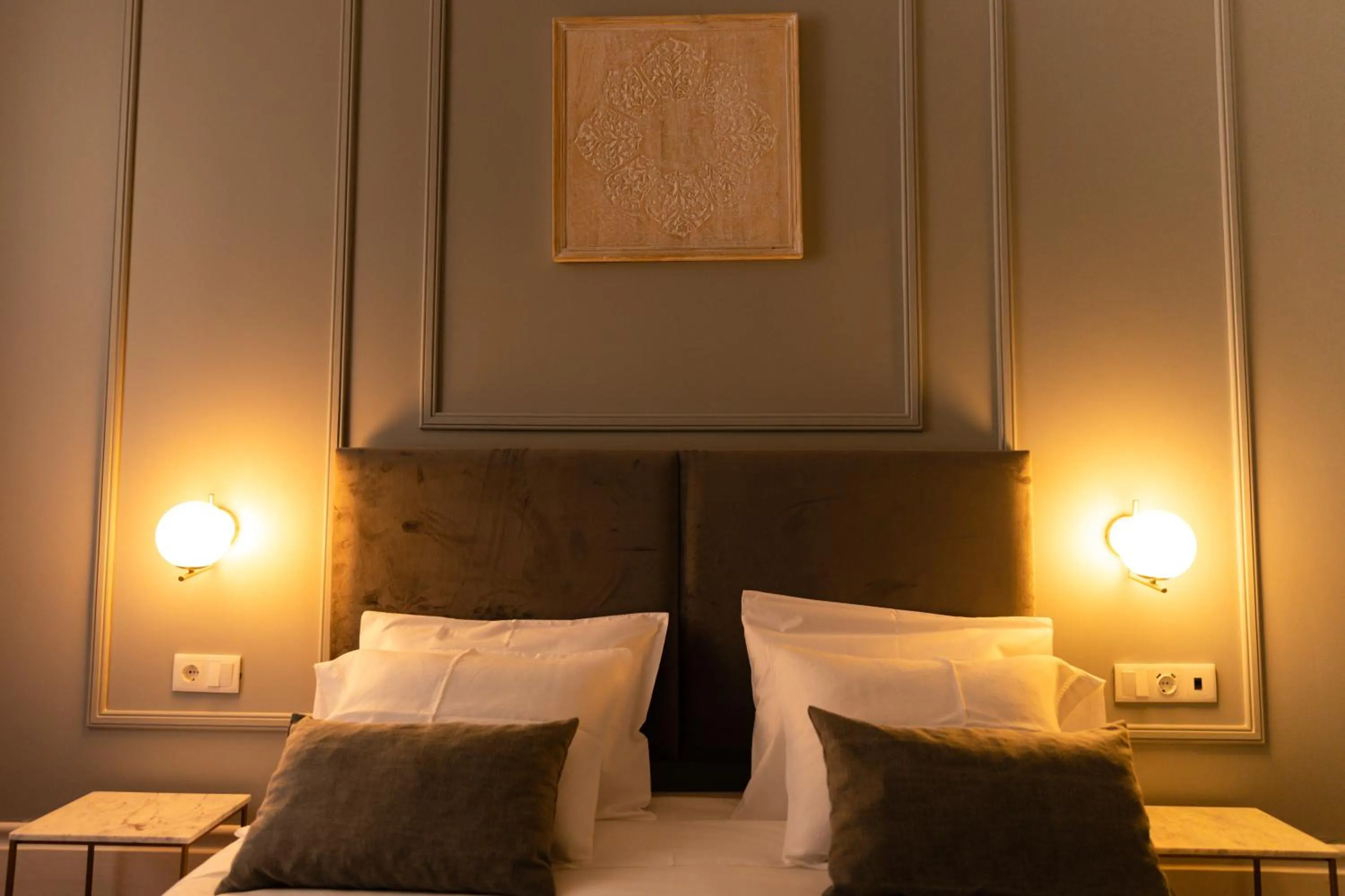 Bed in Quinta dos Tojais Hotel Rural