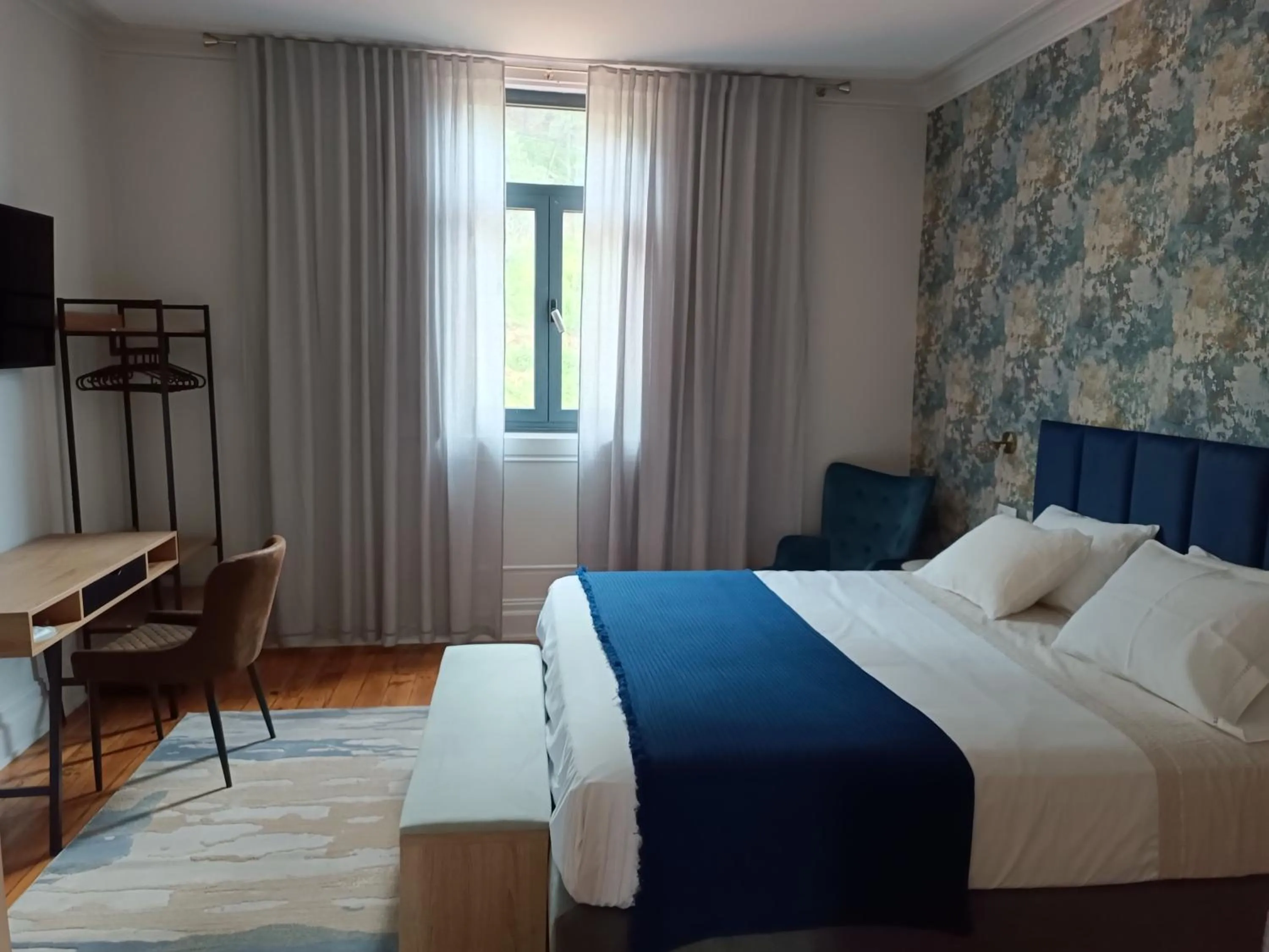 Bed in Quinta dos Tojais Hotel Rural