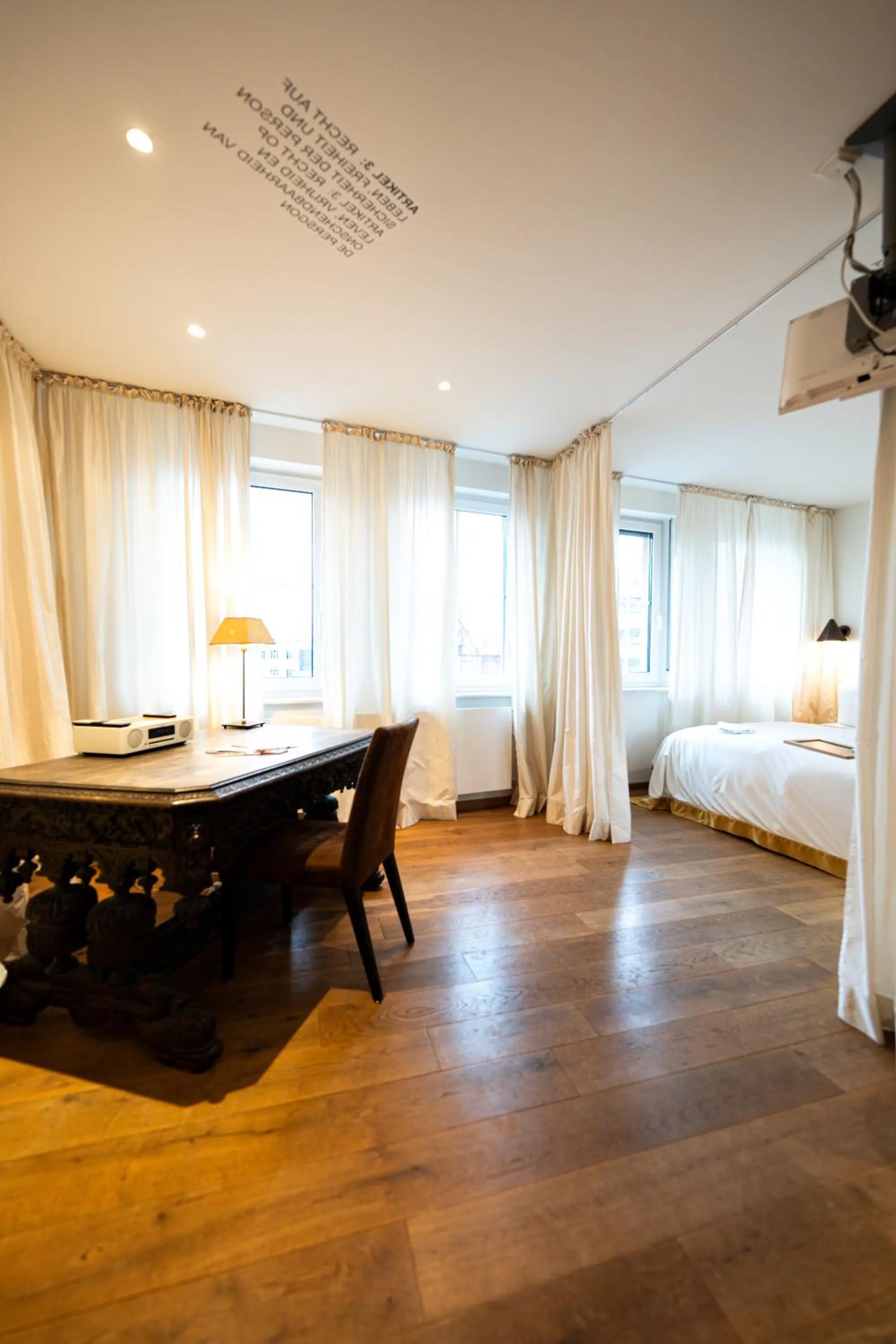 Bed in Hotel Drei Raben