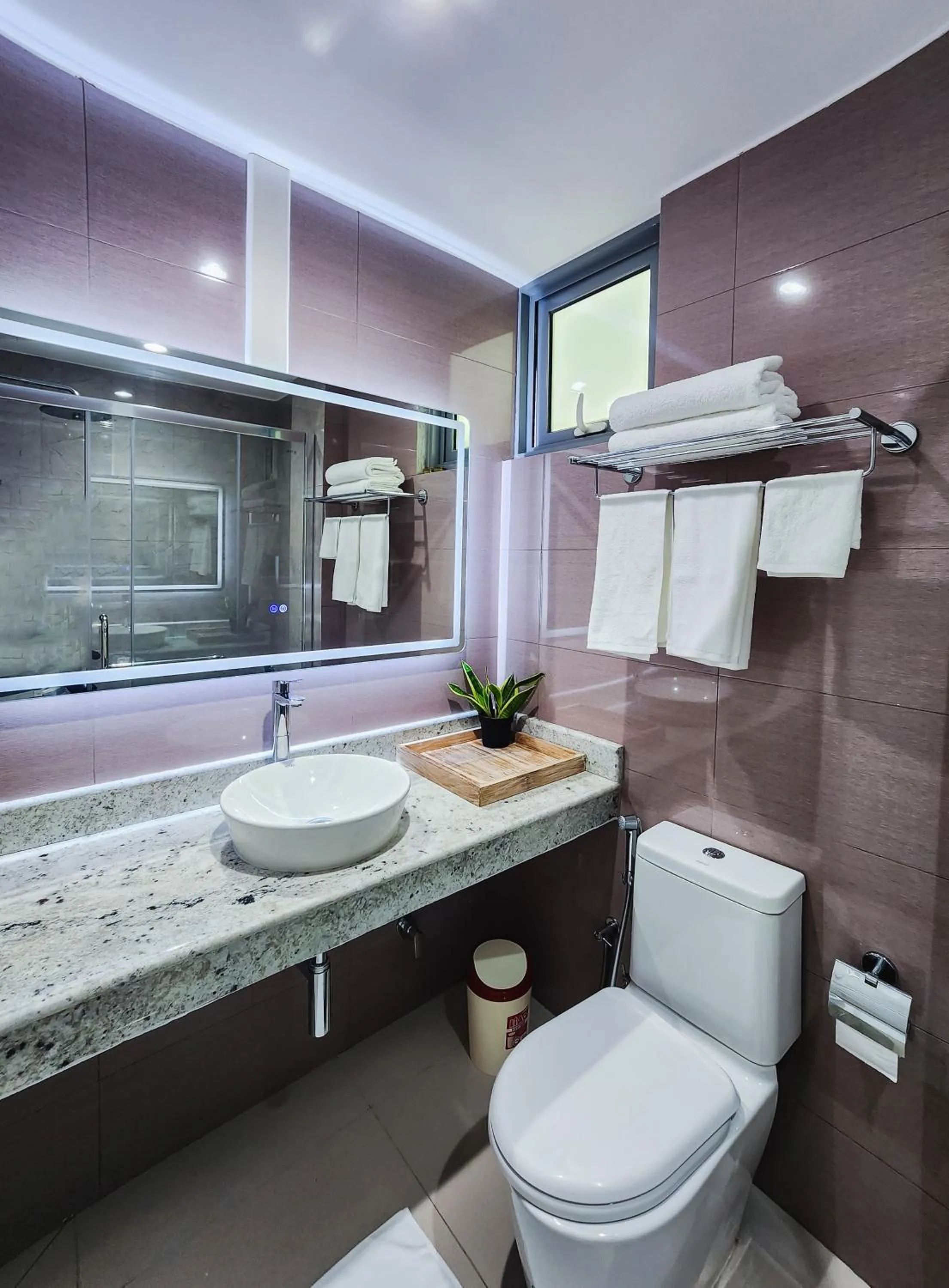 Shower in Sunny Canopy