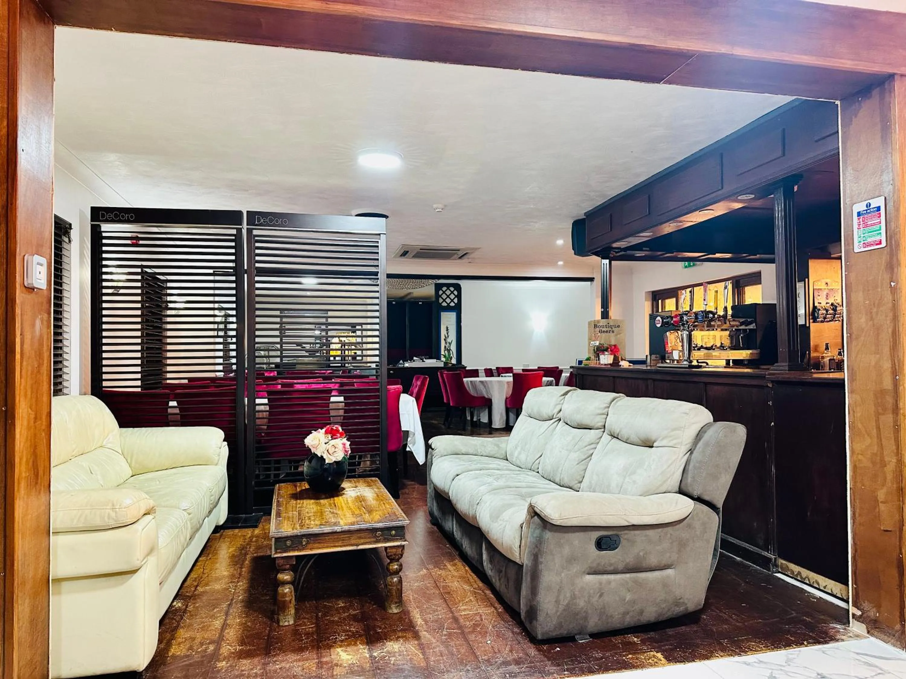 Seating area in Stay Inn Express, Cambridge