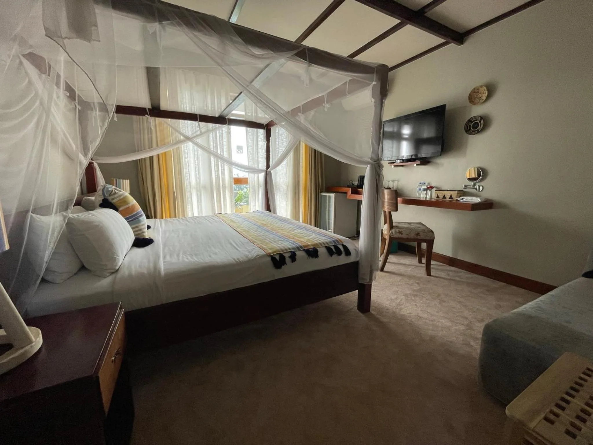 Bed in Governor's Residence