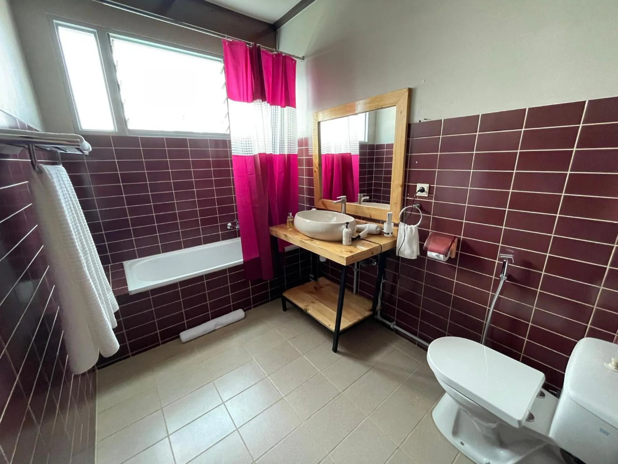 Shower in Governor's Residence