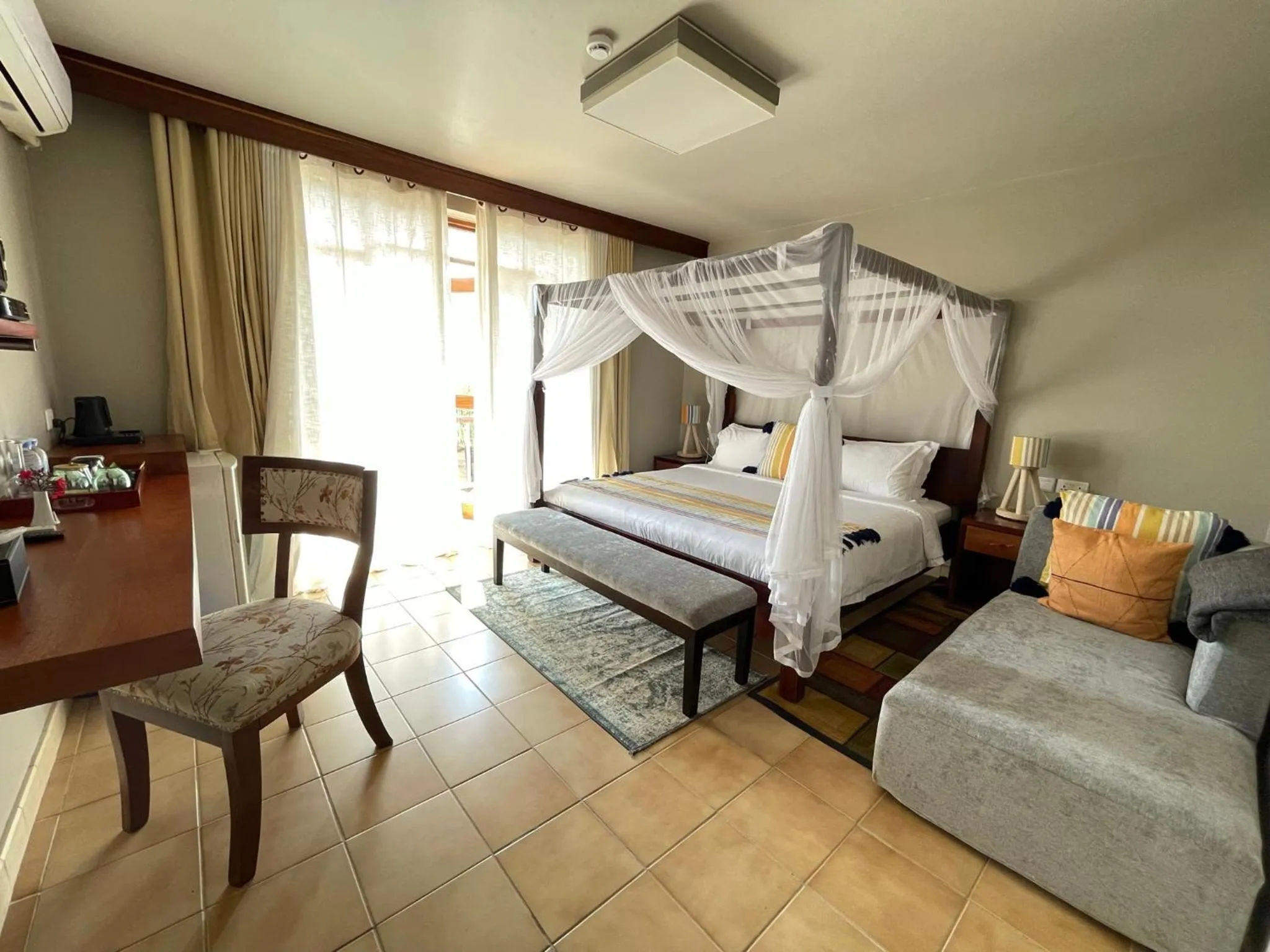 Bed in Governor's Residence