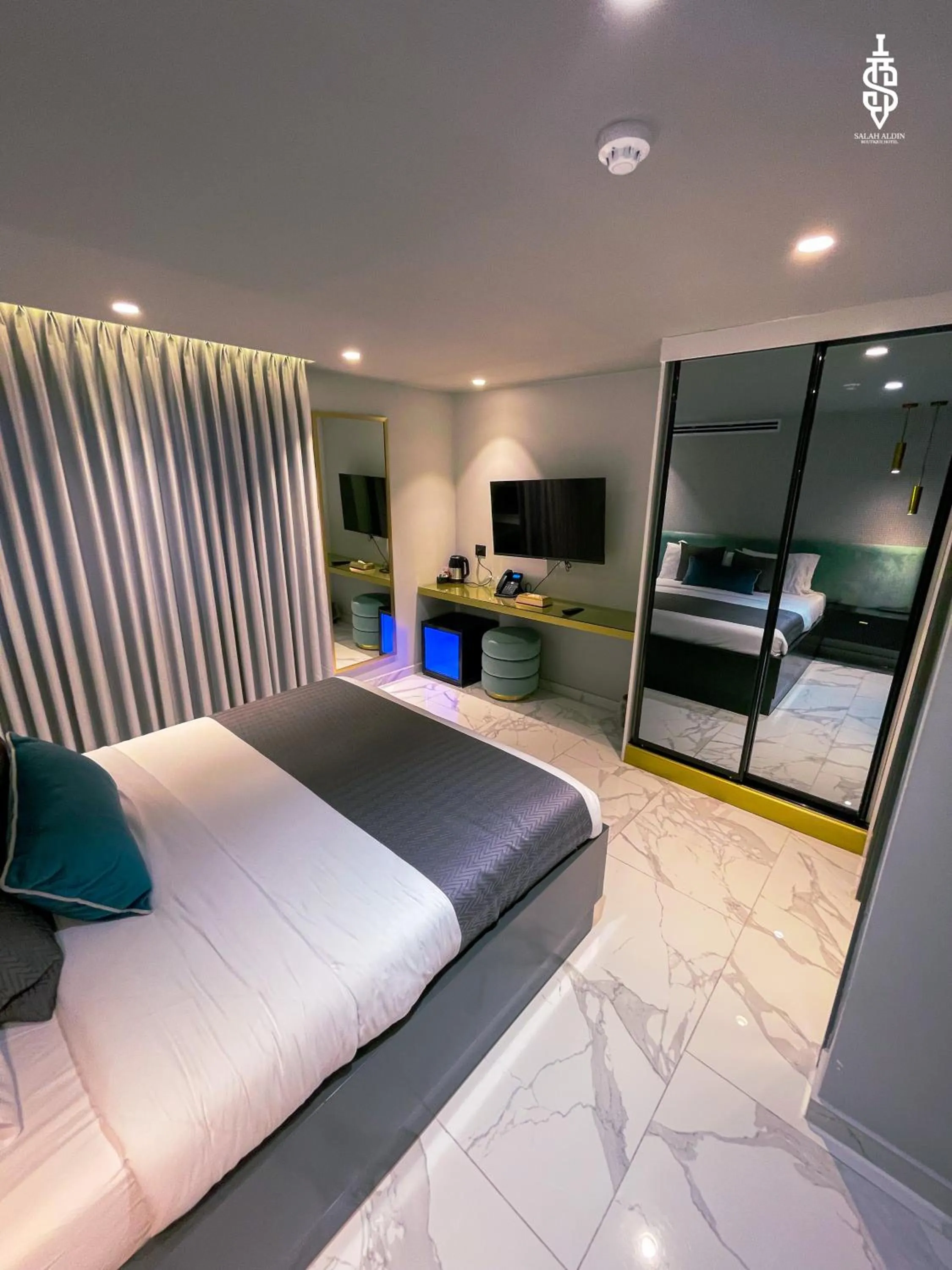 Bed in Saladin Boutique Hotel