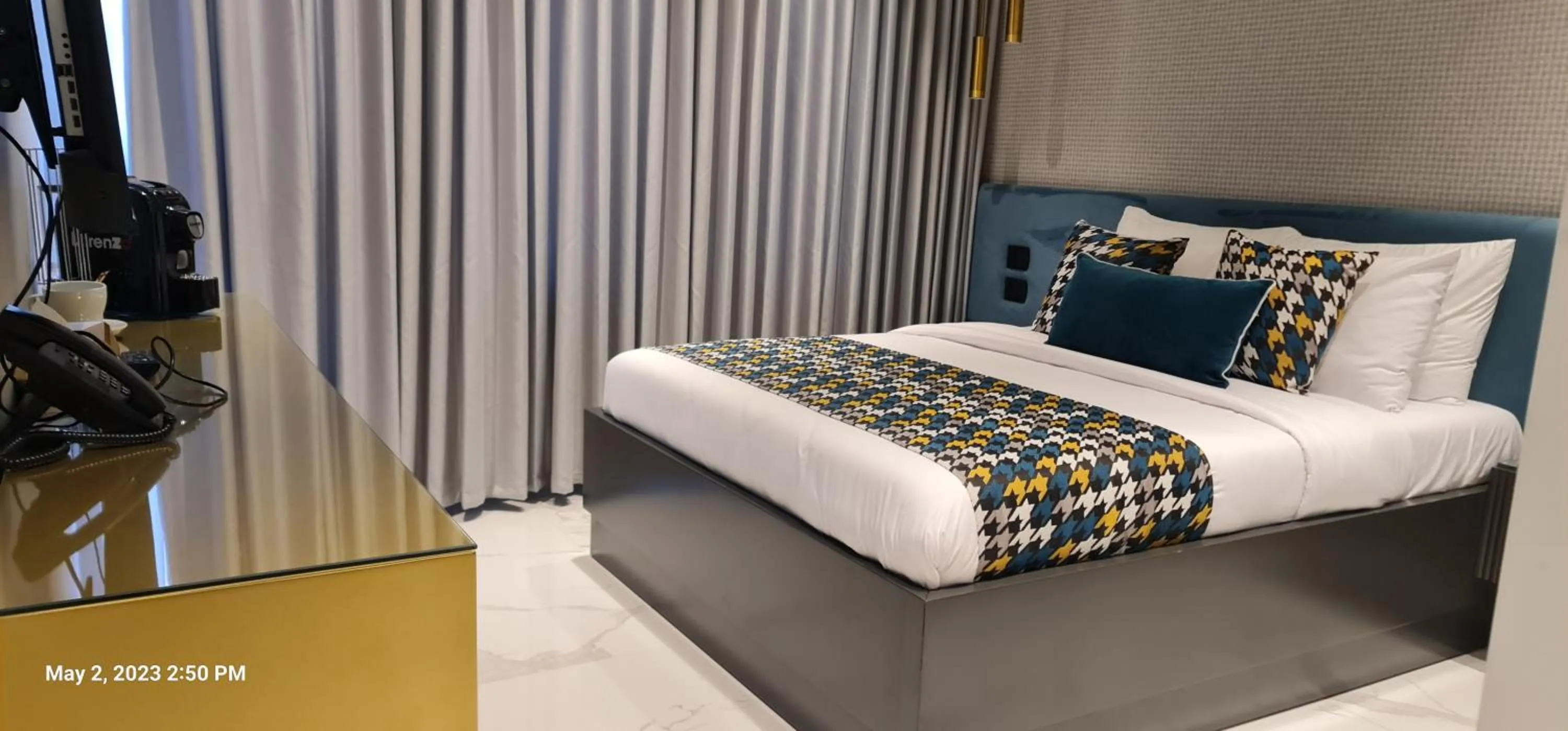 Bed in Saladin Boutique Hotel