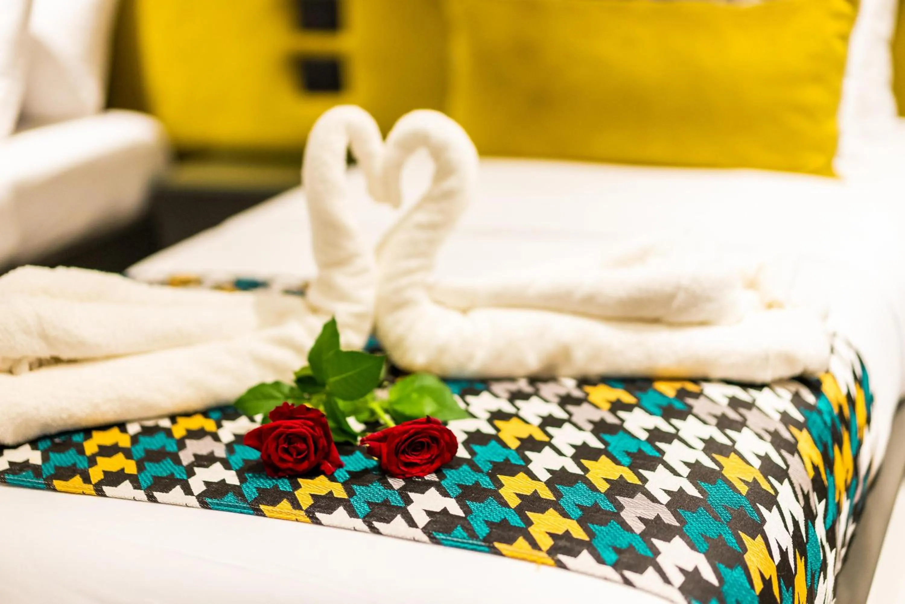 Bed in Saladin Boutique Hotel