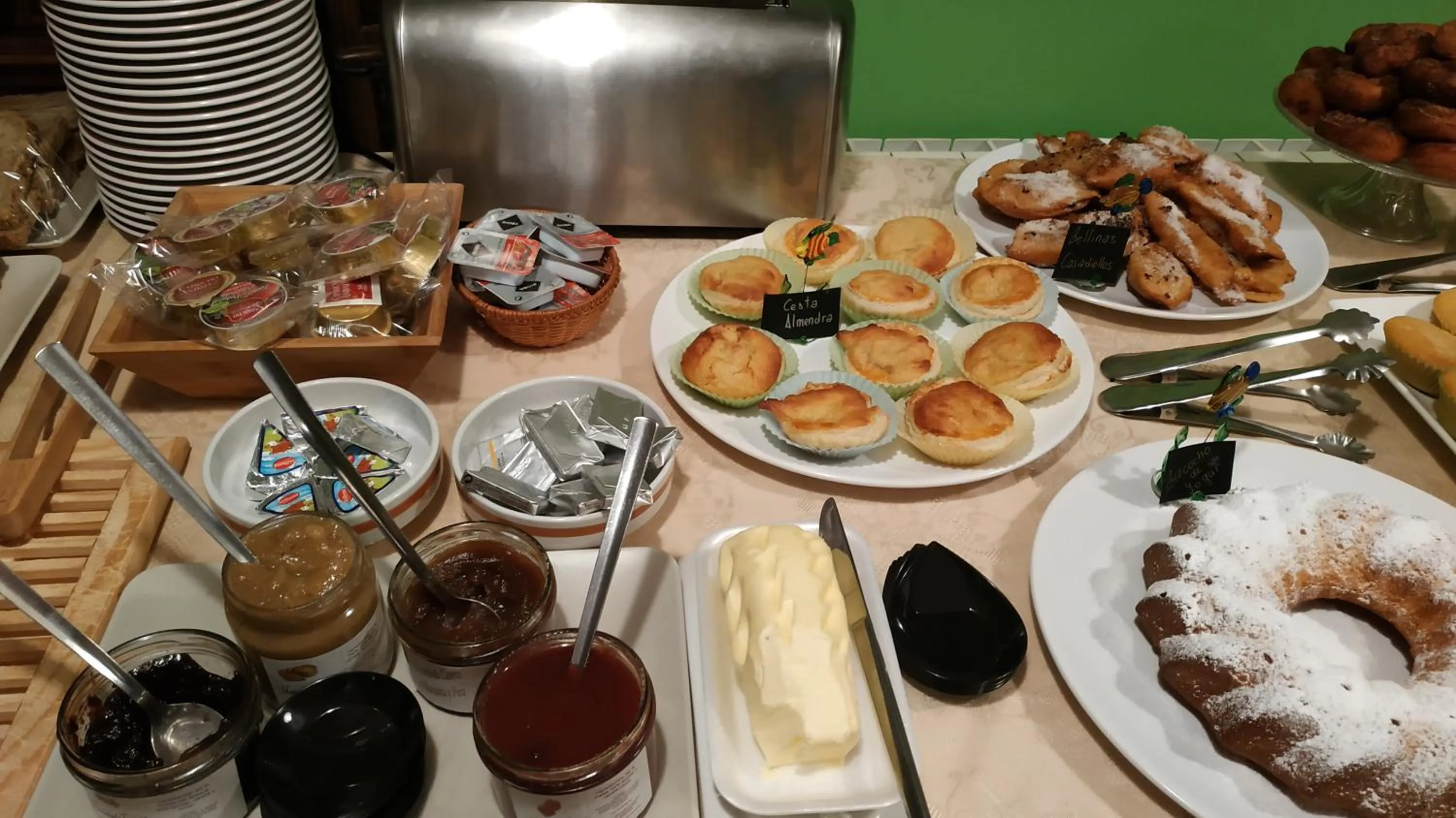 Breakfast in Hotel Casa Vieja del Sastre