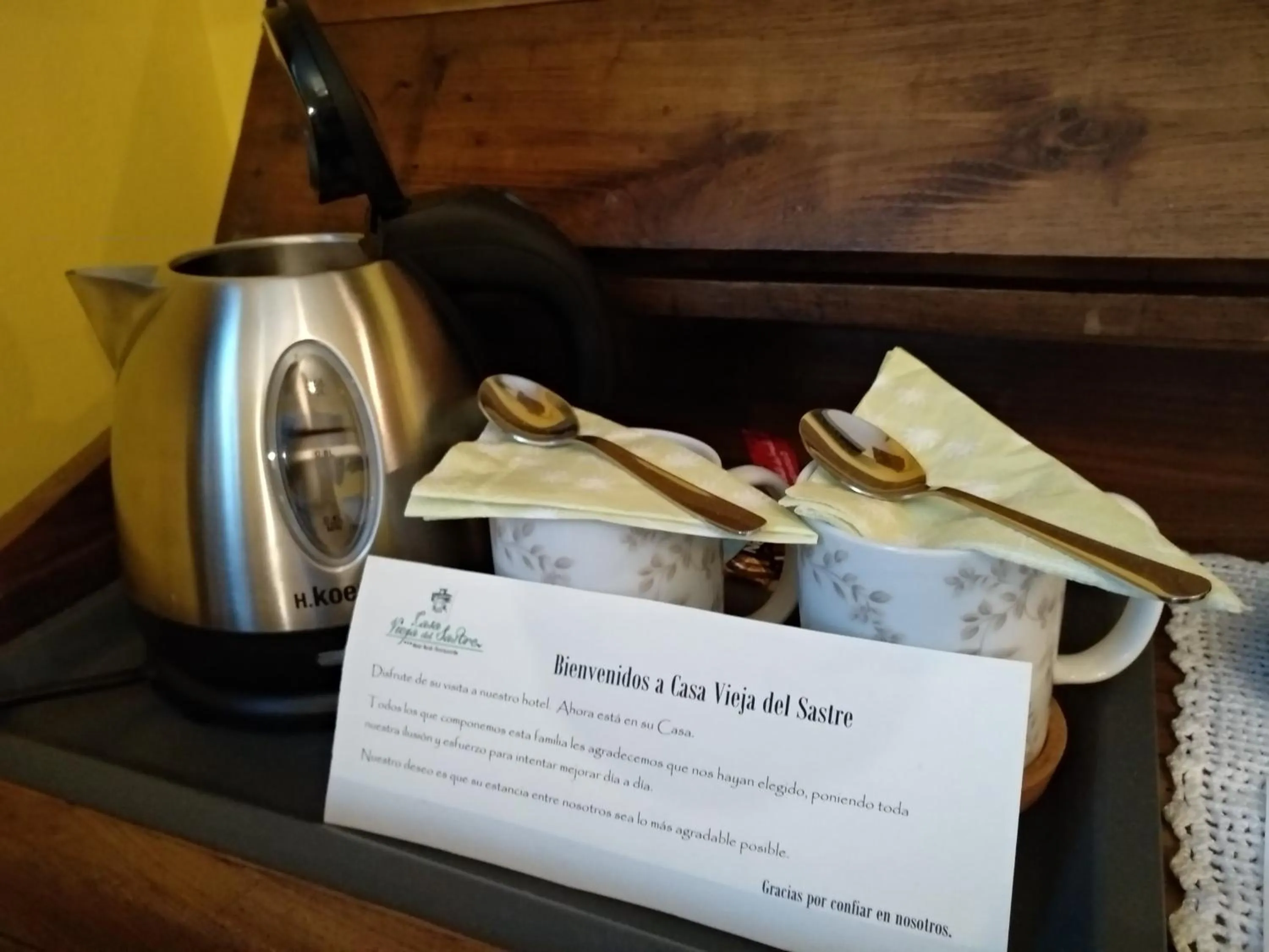 Decorative detail in Hotel Casa Vieja del Sastre