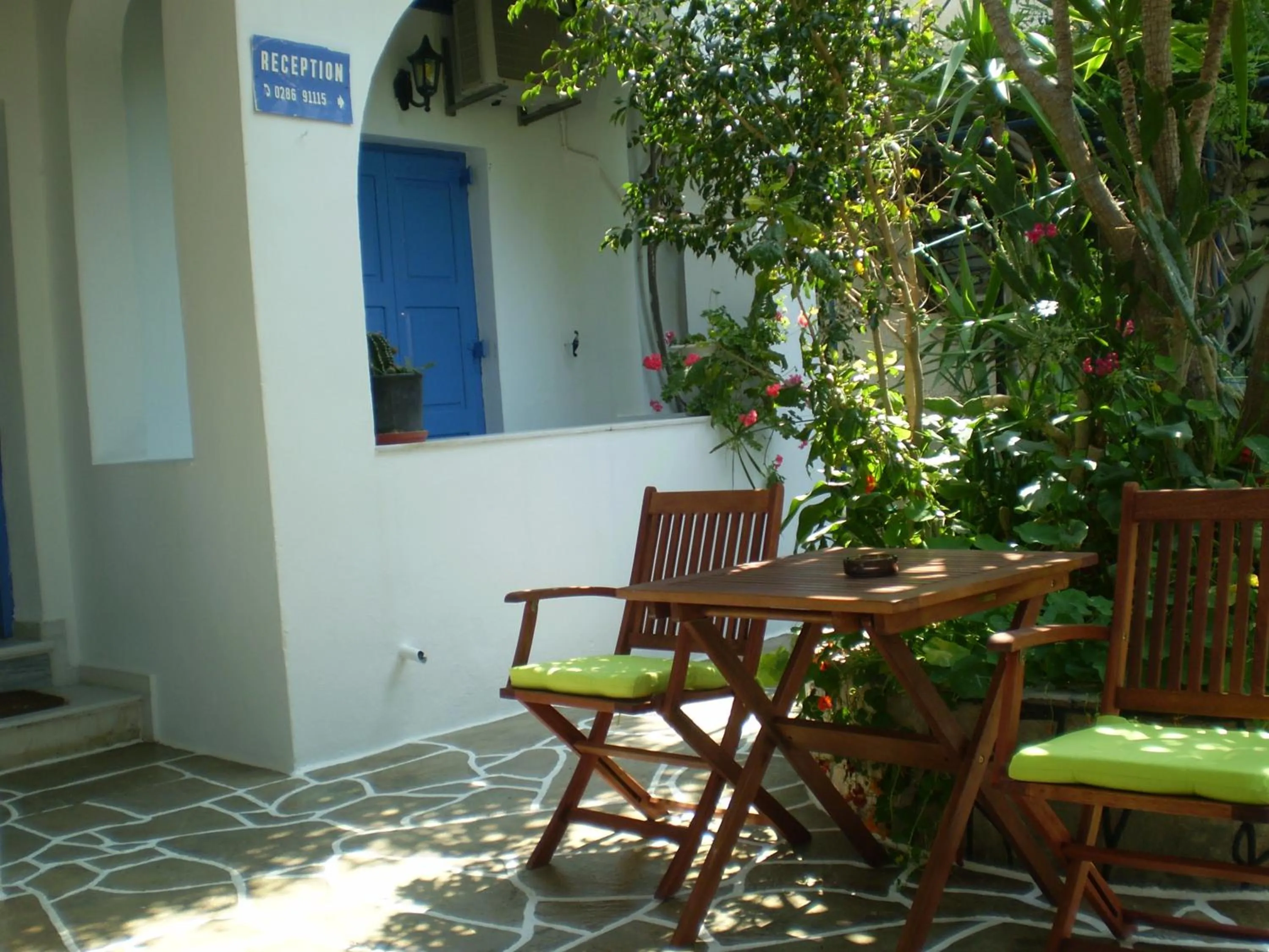 Garden in Galini Pension