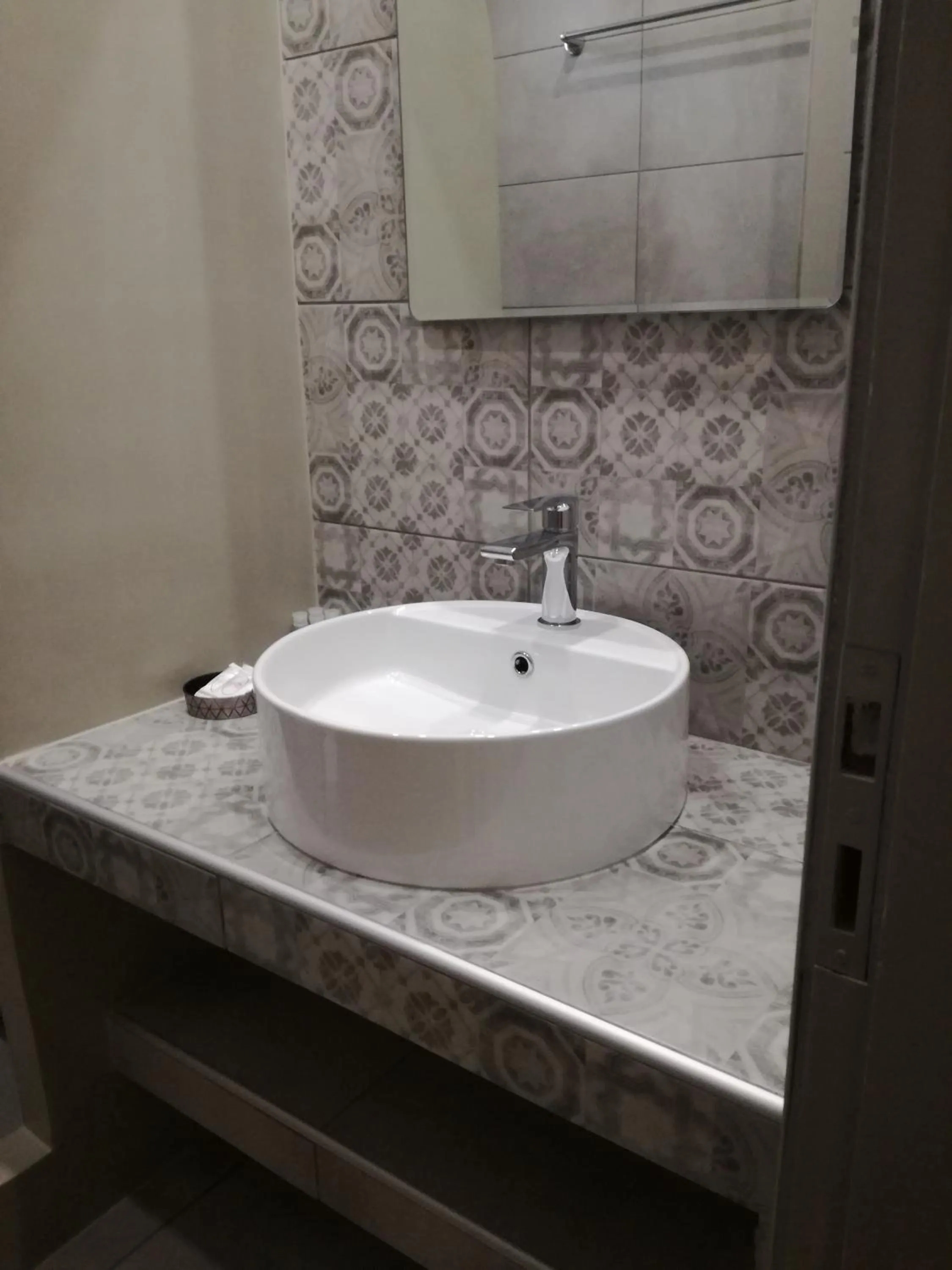 Bathroom in Galini Pension