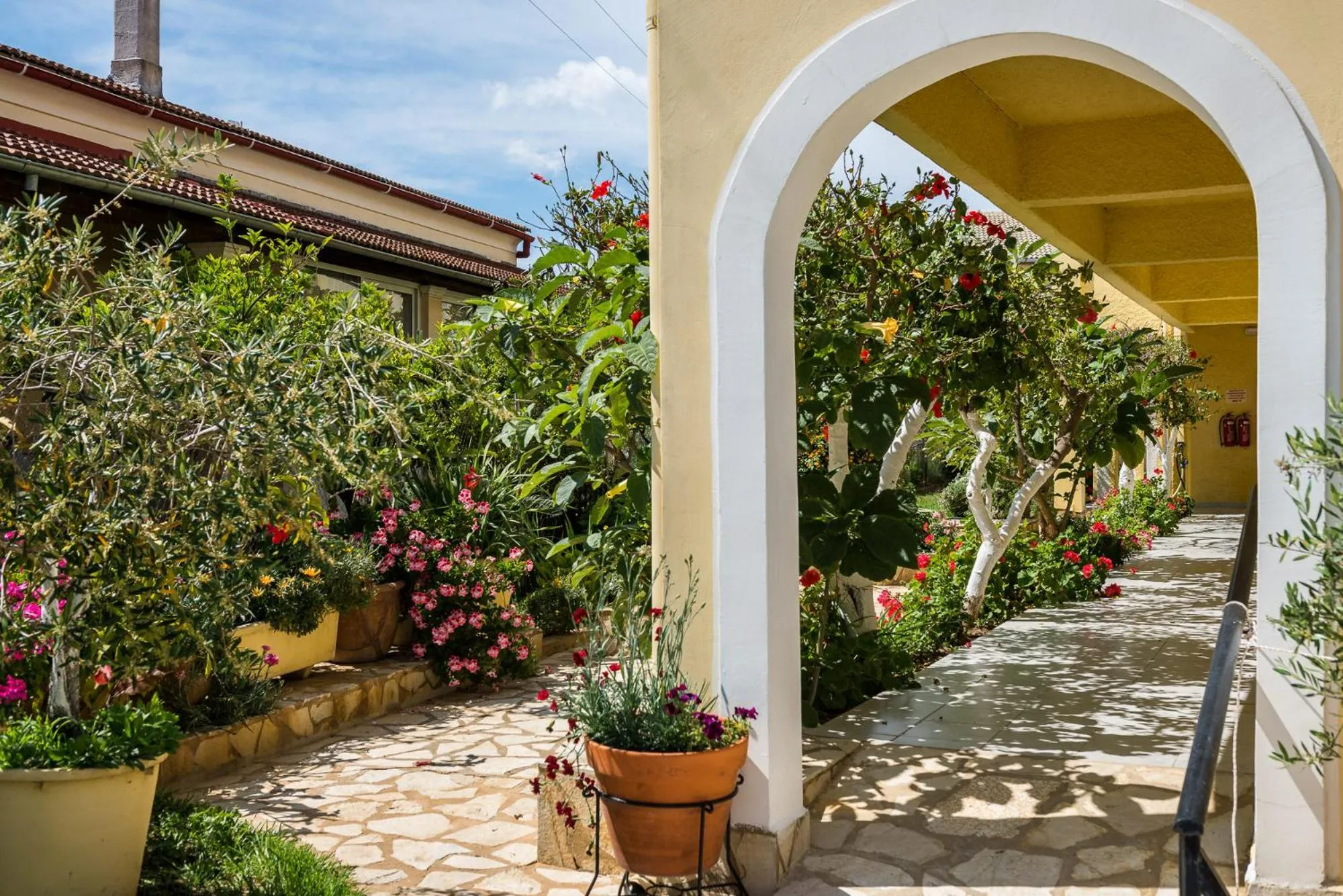 Facade/entrance in Konstantina Apartments