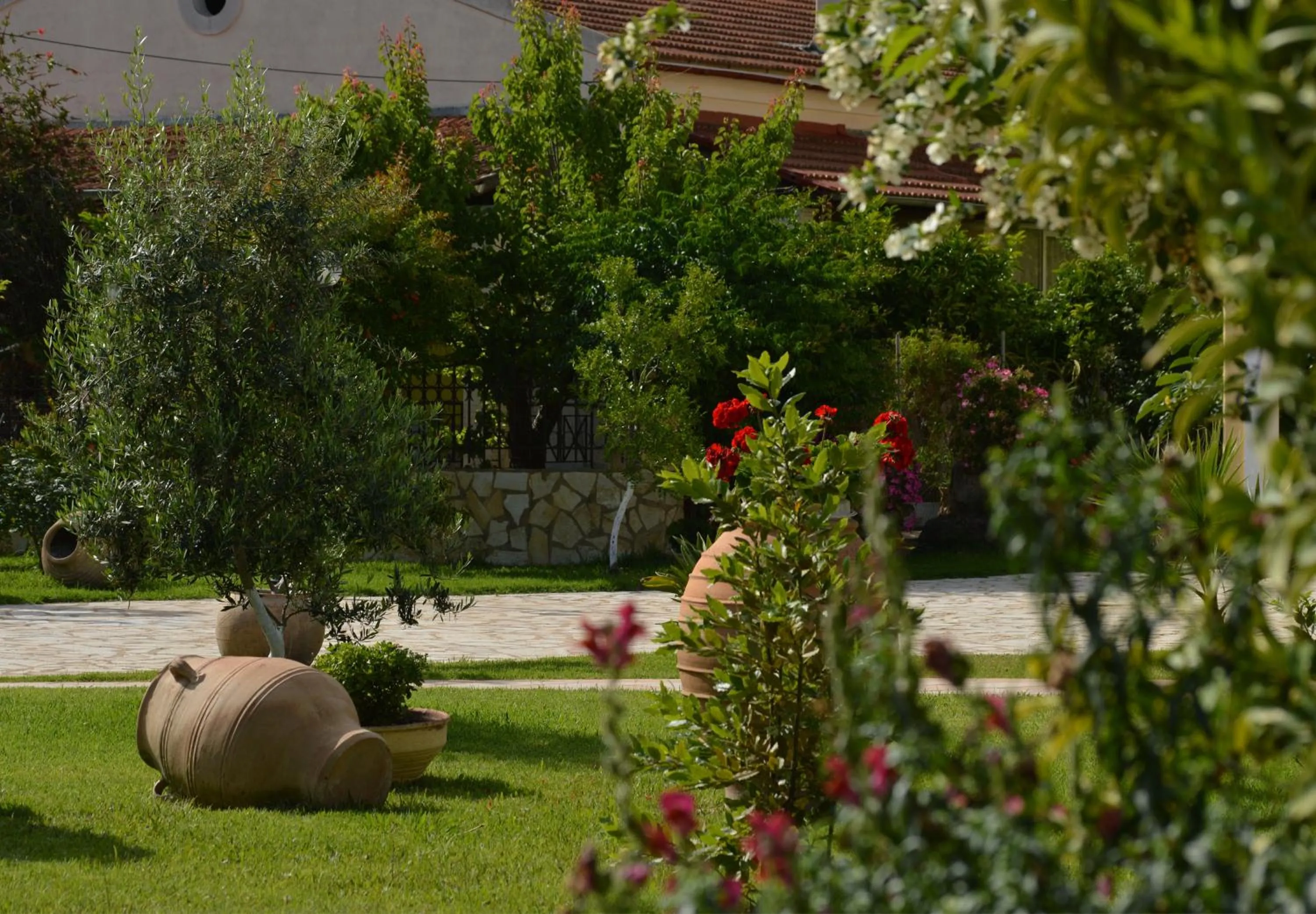 Garden in Konstantina Apartments