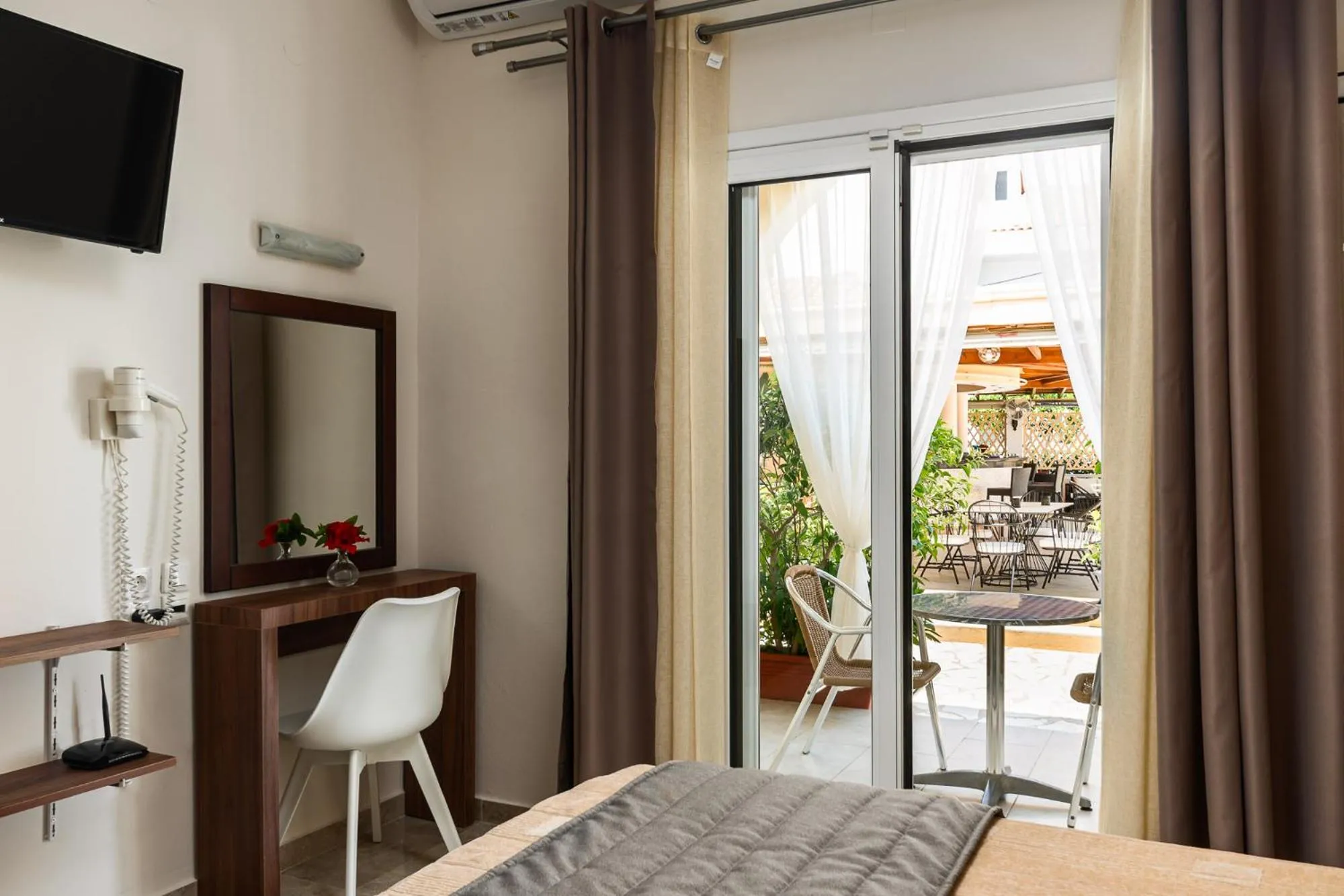 Balcony/Terrace in Konstantina Apartments