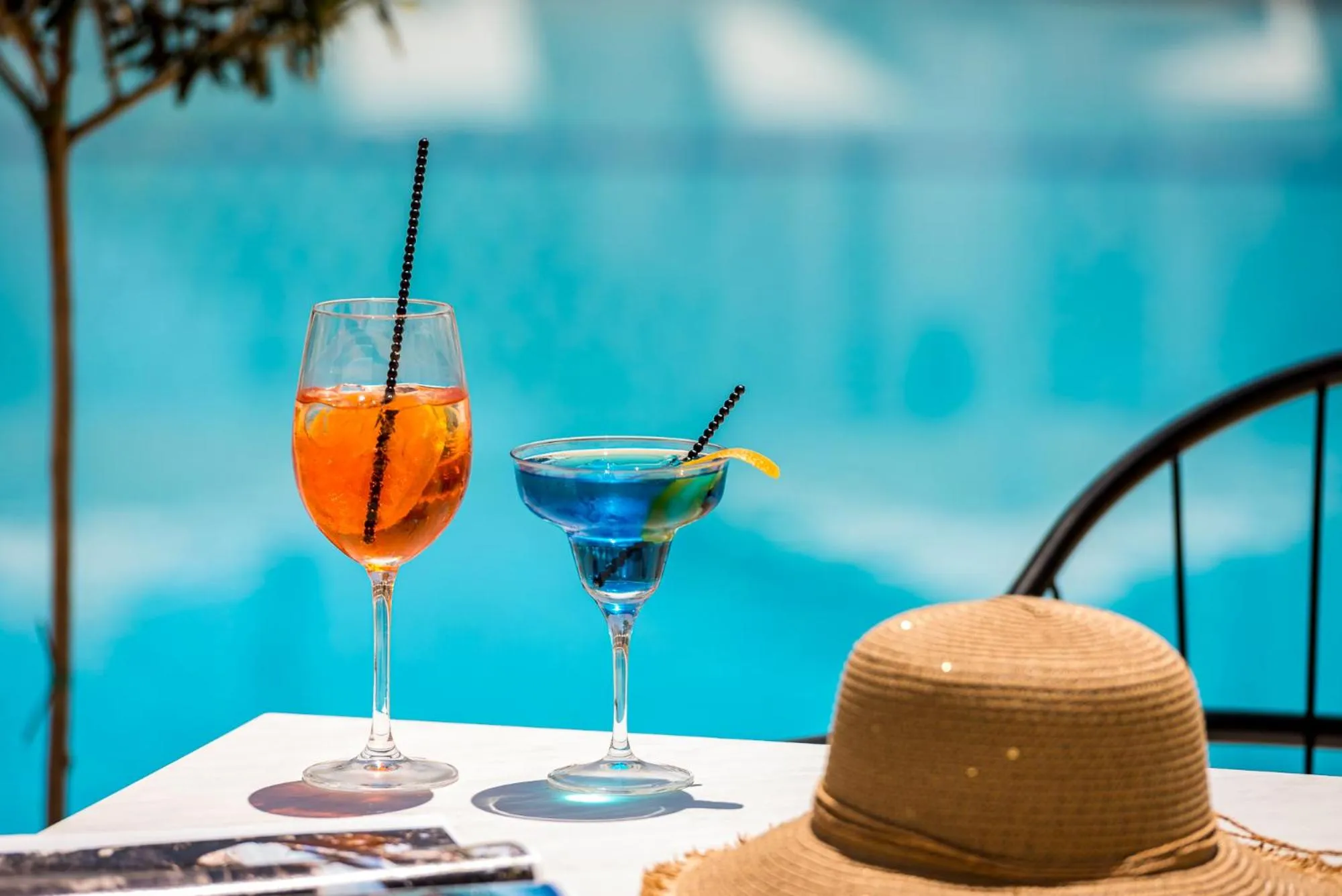 Swimming pool in Konstantina Apartments