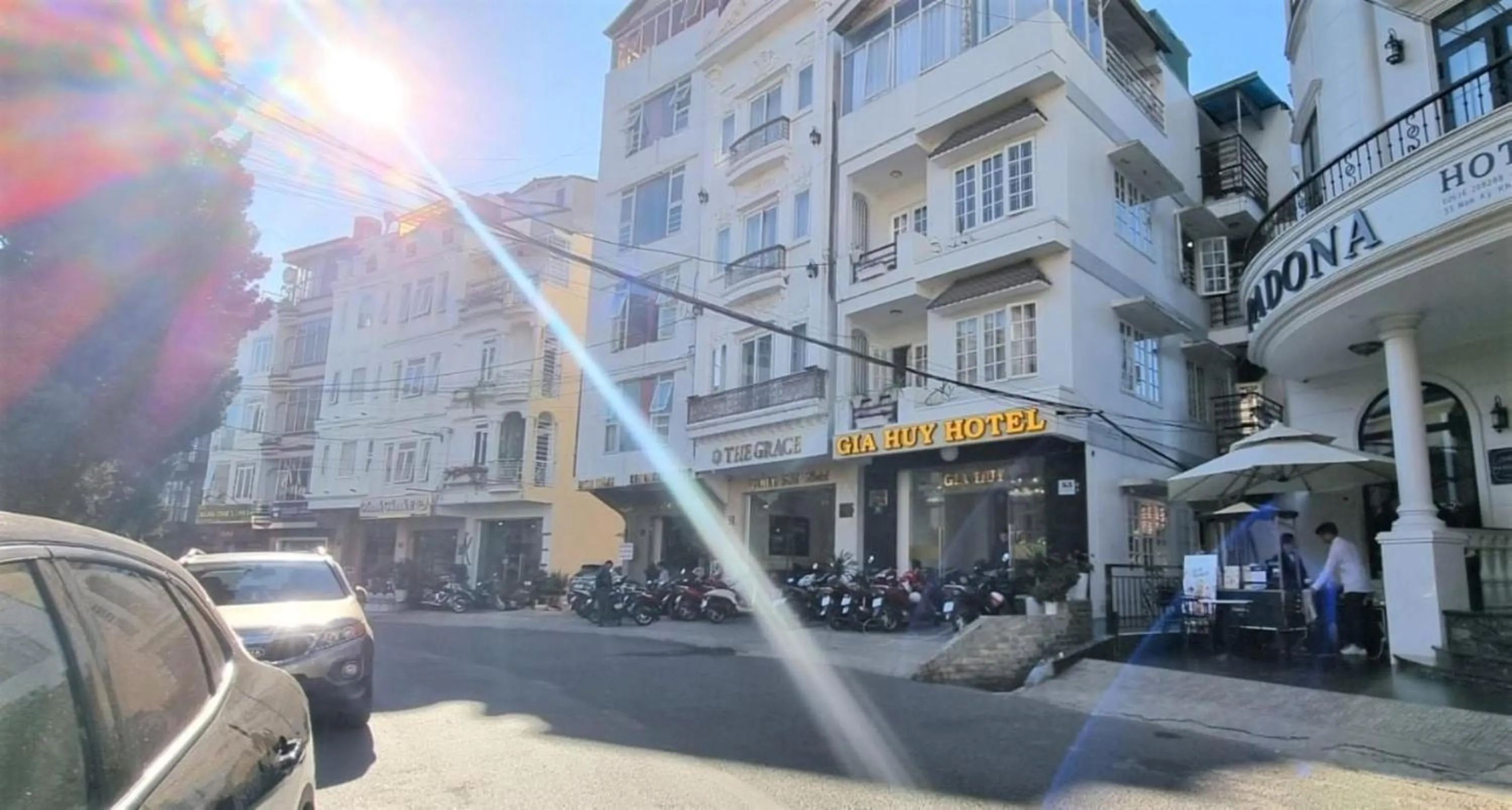 Property building in Glory Gia Huy Hotel