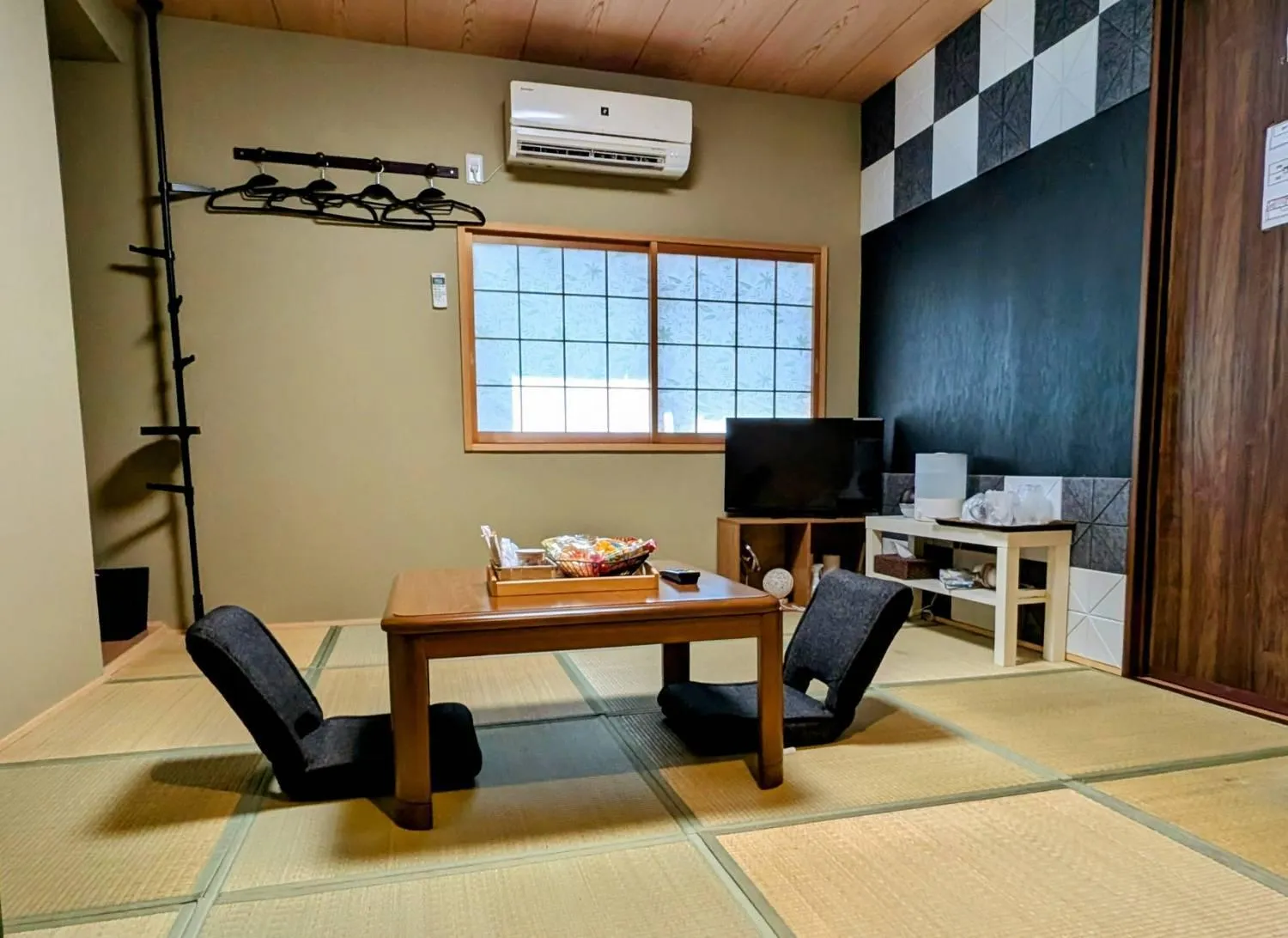 Living room in Wafu Ryokan Uehonmachi