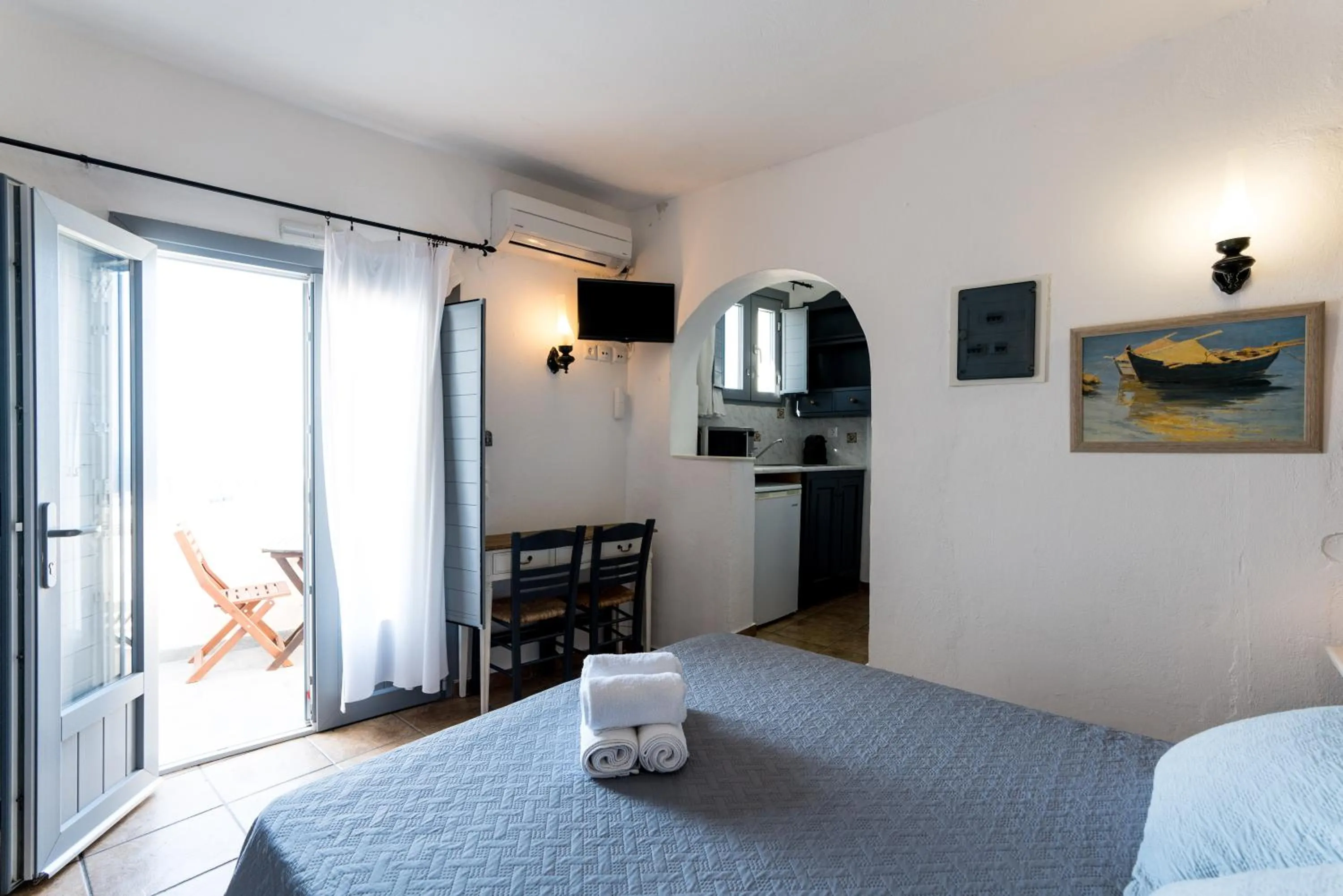 Bedroom, Bed in Aspa Villas