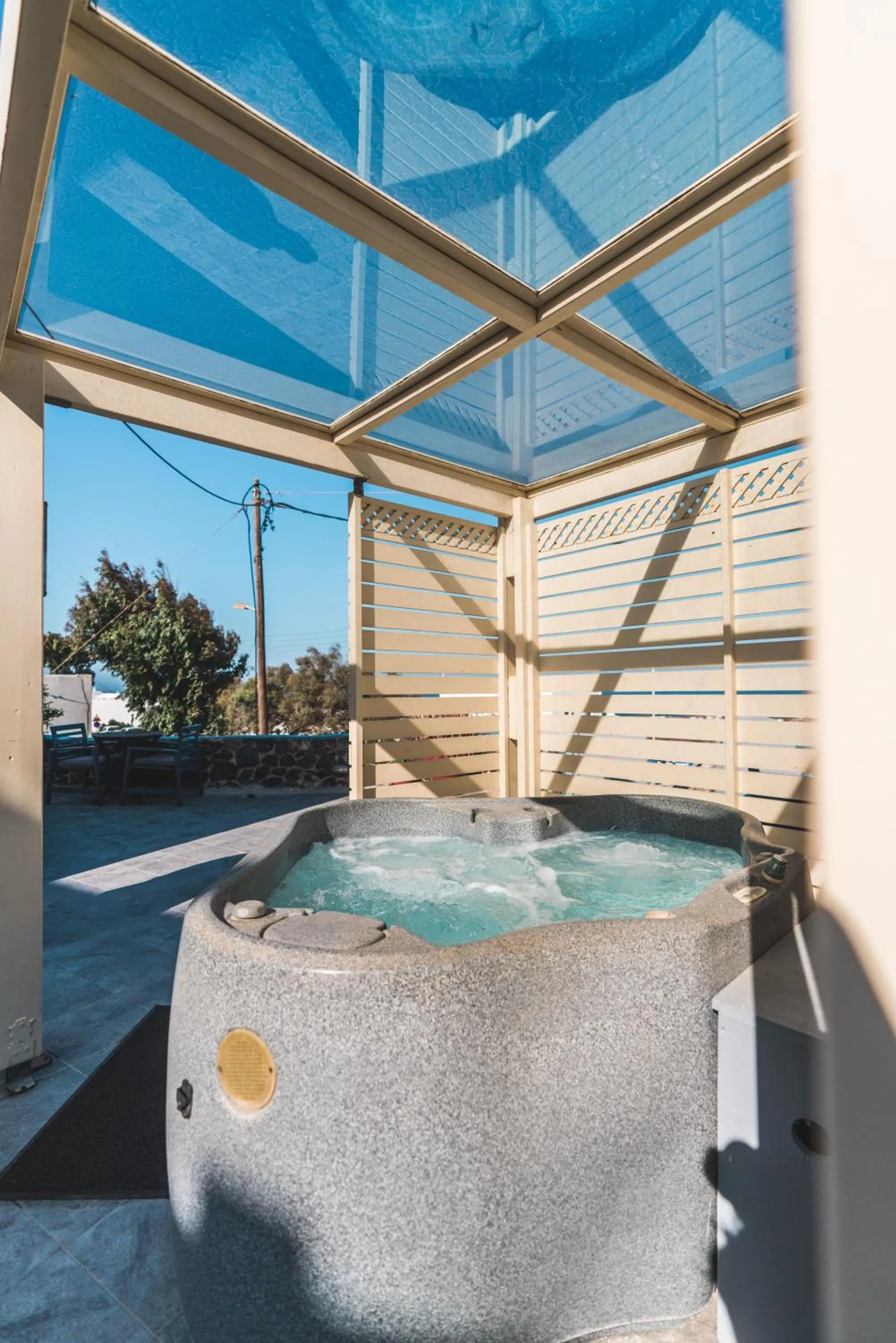 Hot Tub in Aspa Villas