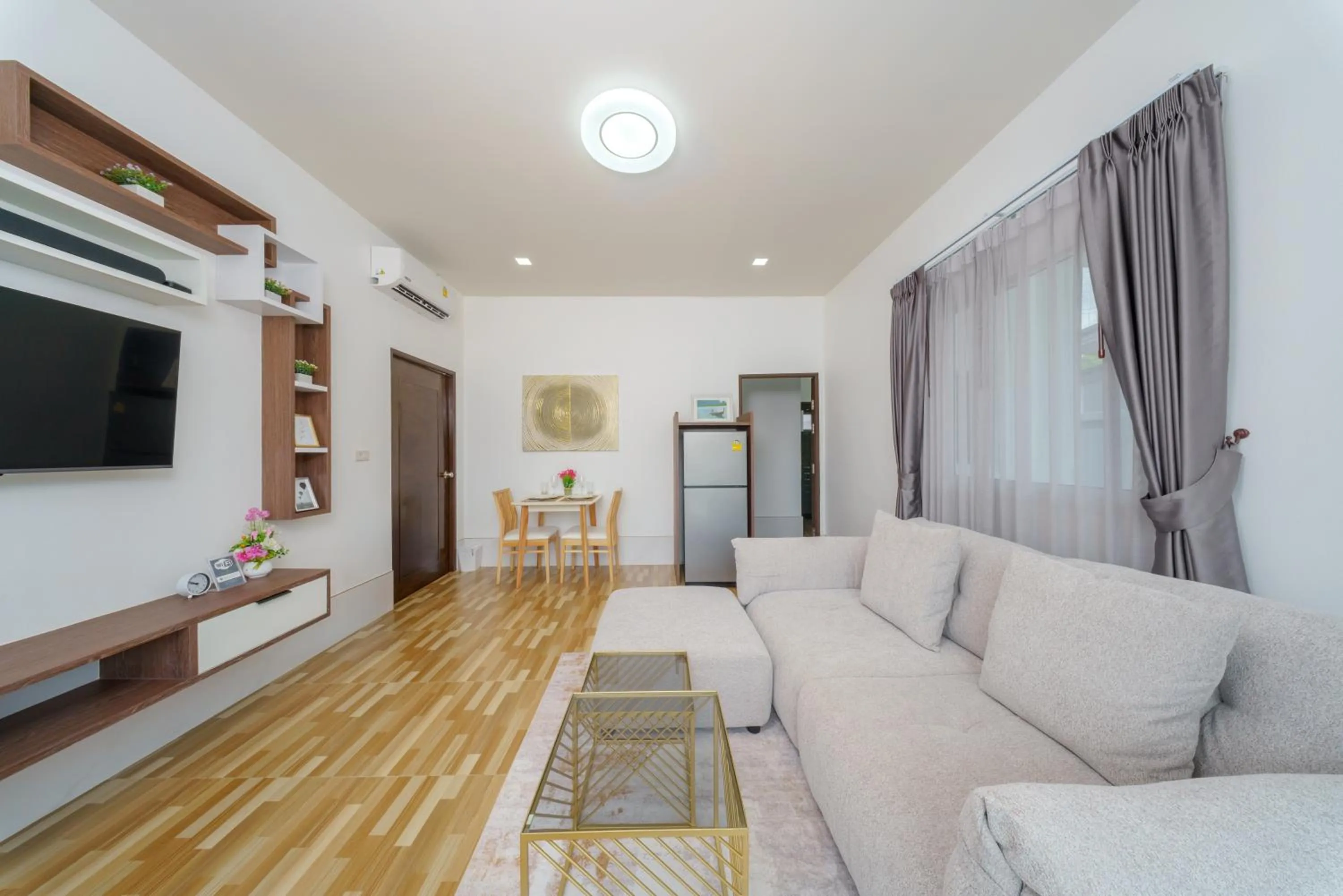 Living room in Lark Pool Villa Aonang Krabi