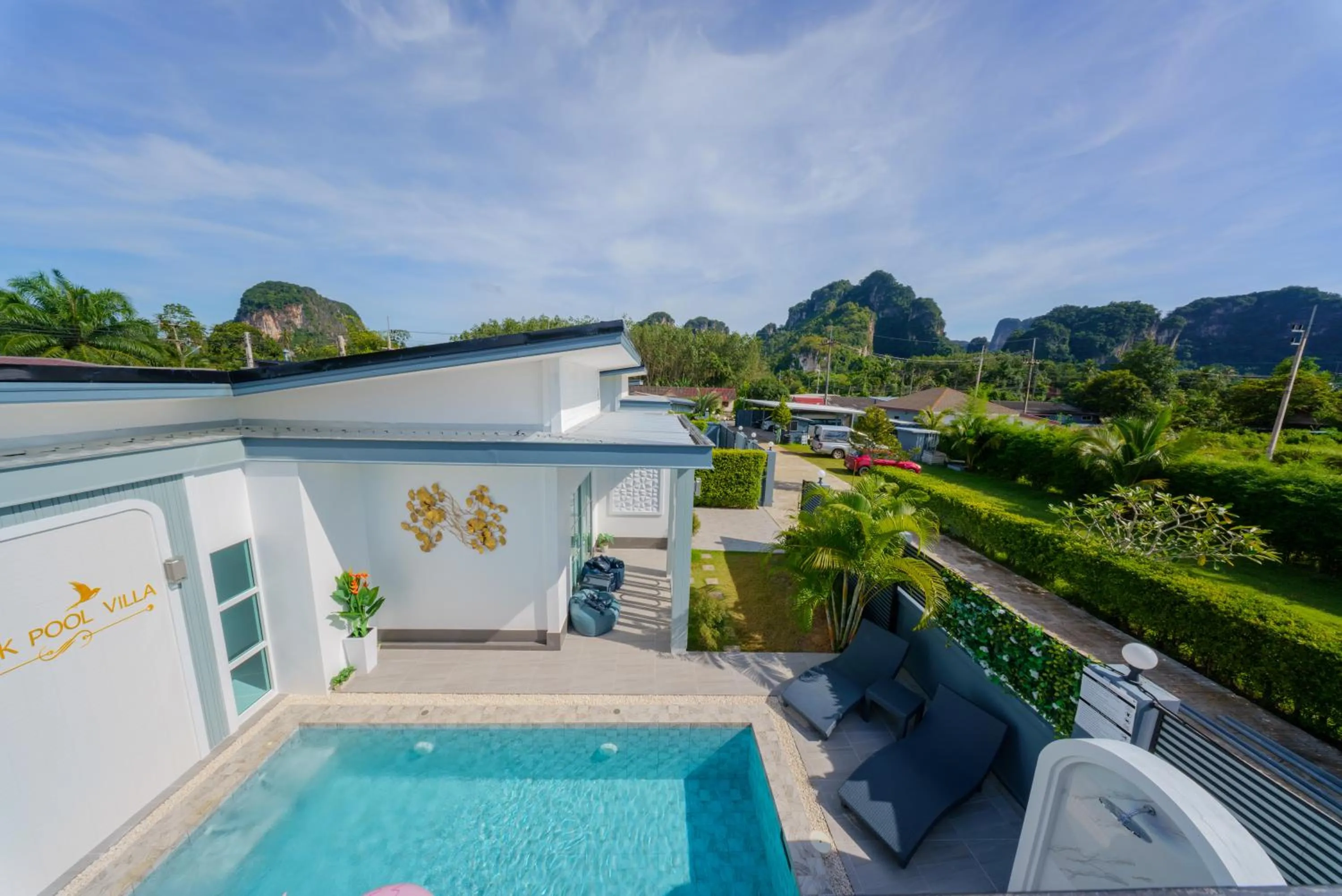 Swimming pool in Lark Pool Villa Aonang Krabi