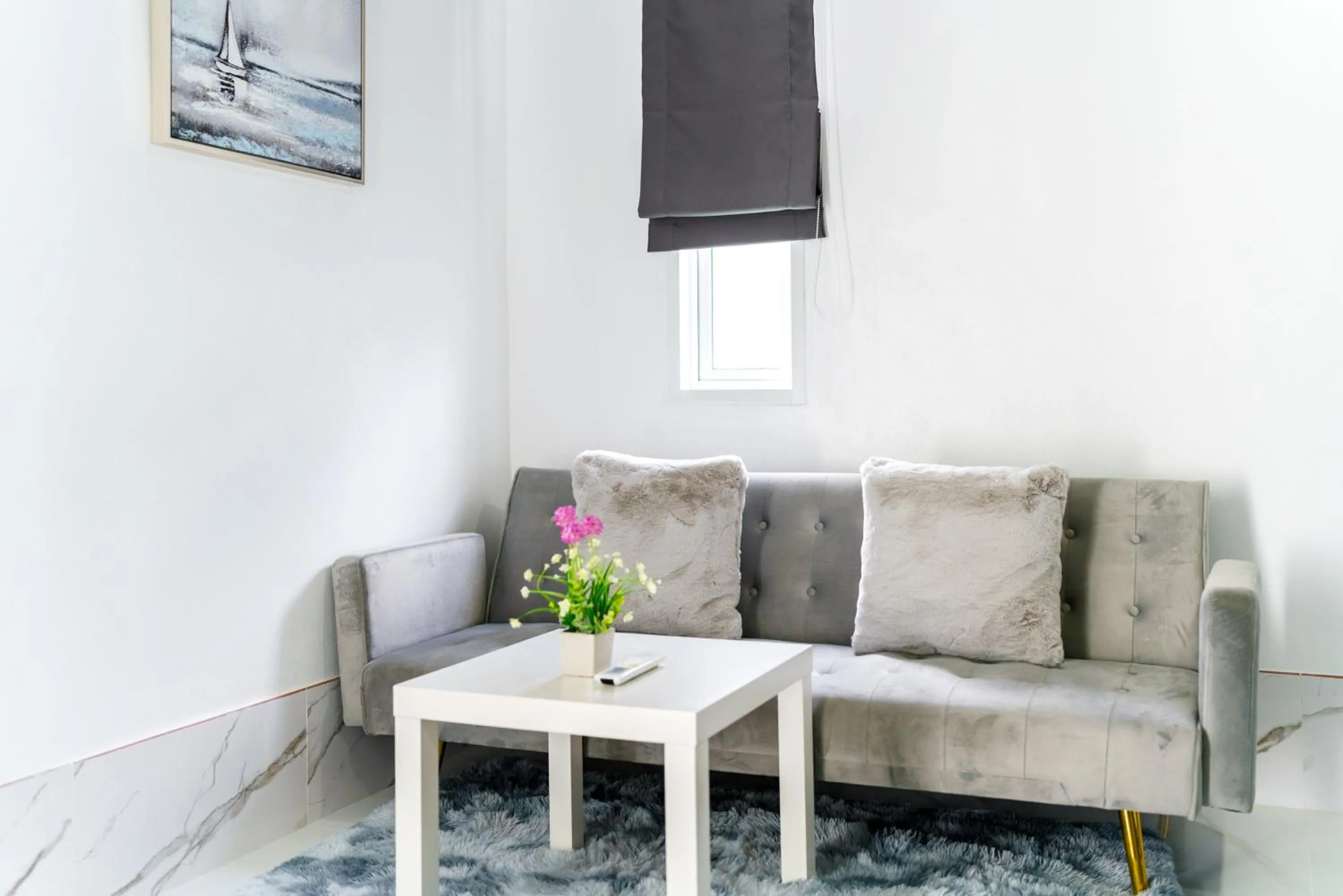 Seating area in Lark Pool Villa Aonang Krabi