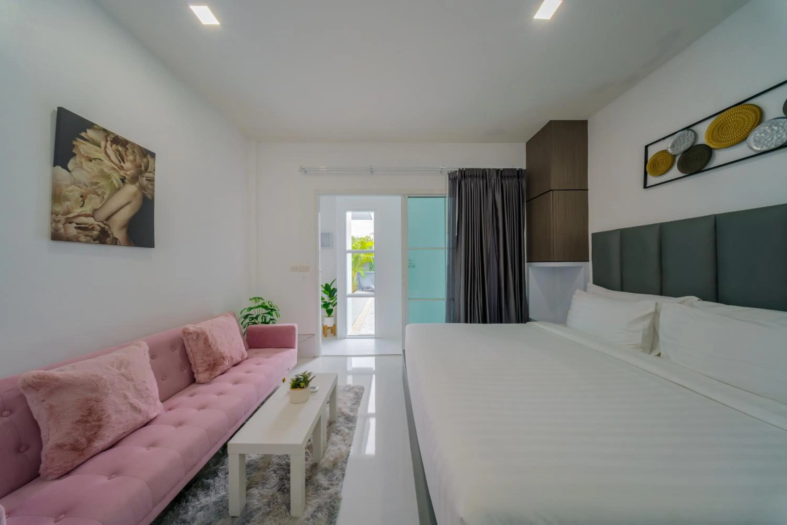 Bedroom, Bed in Lark Pool Villa Aonang Krabi