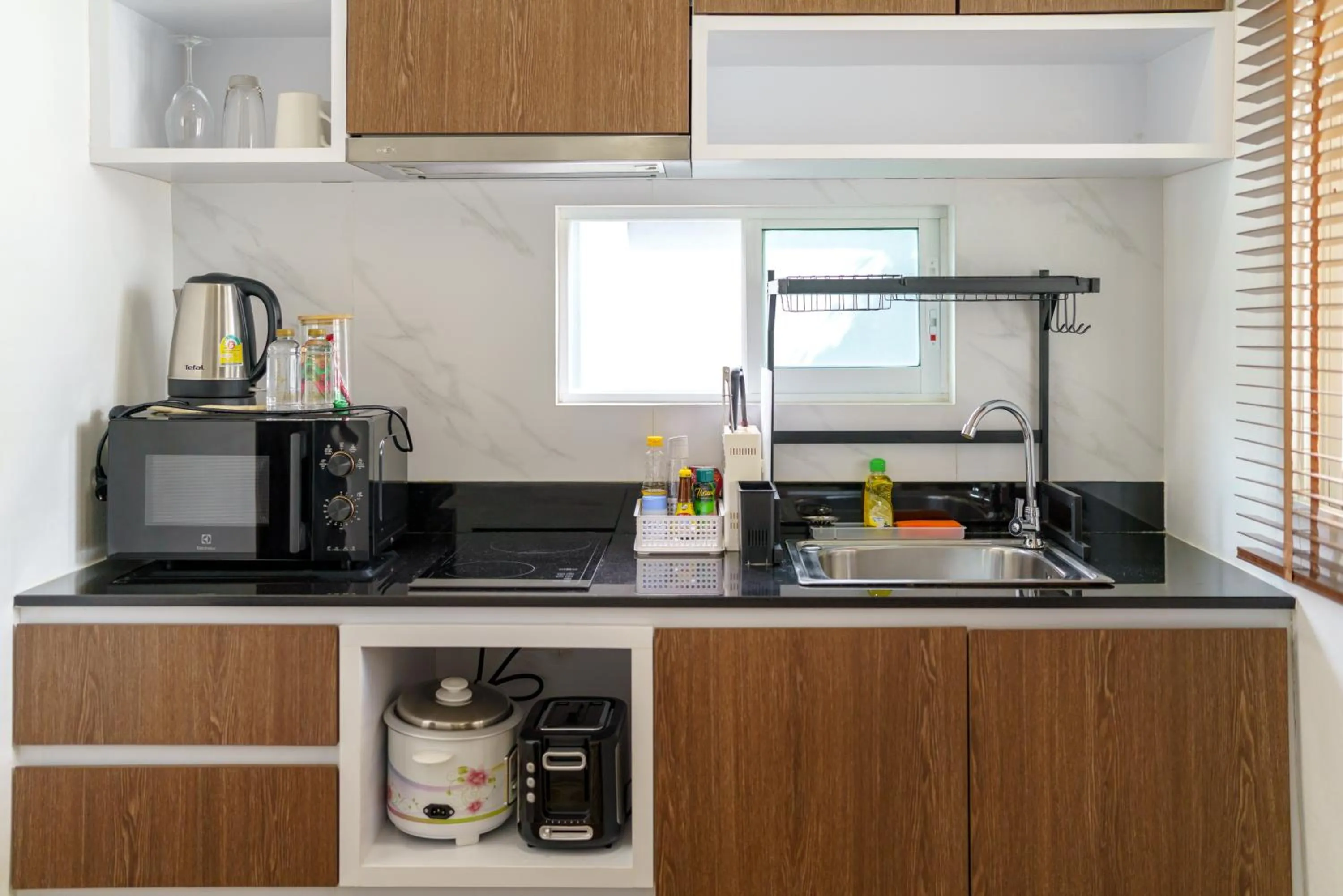 Kitchen or kitchenette in Lark Pool Villa Aonang Krabi