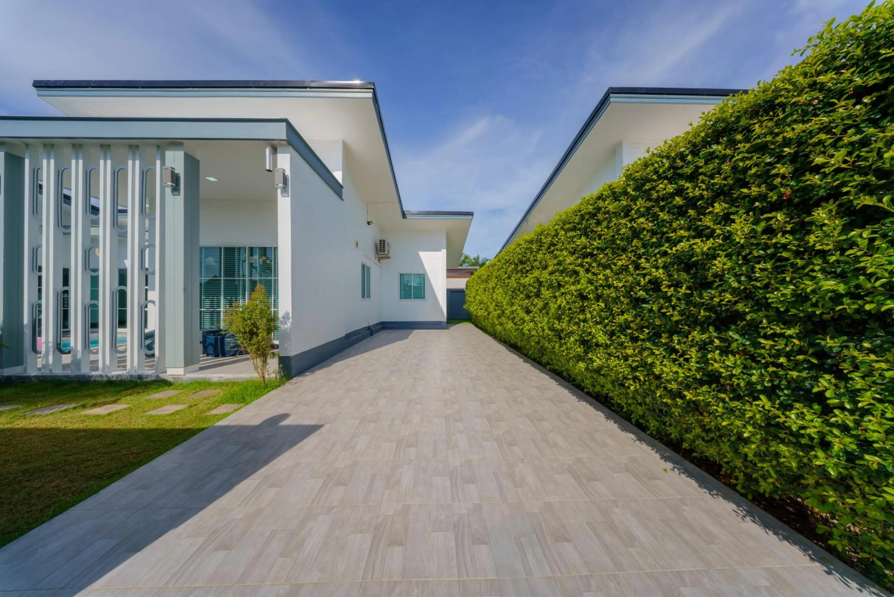 Garden in Lark Pool Villa Aonang Krabi