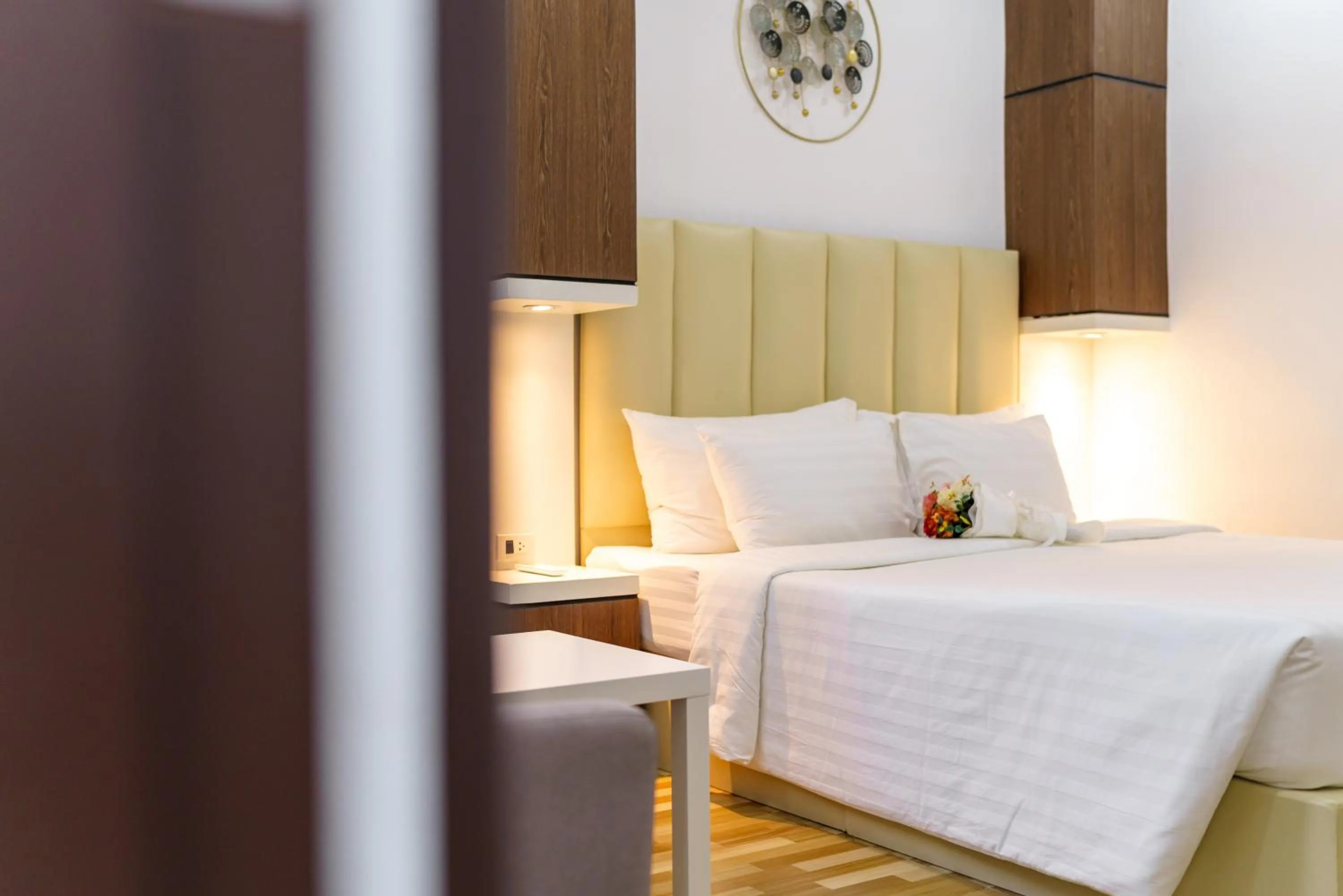 Bedroom, Bed in Lark Pool Villa Aonang Krabi