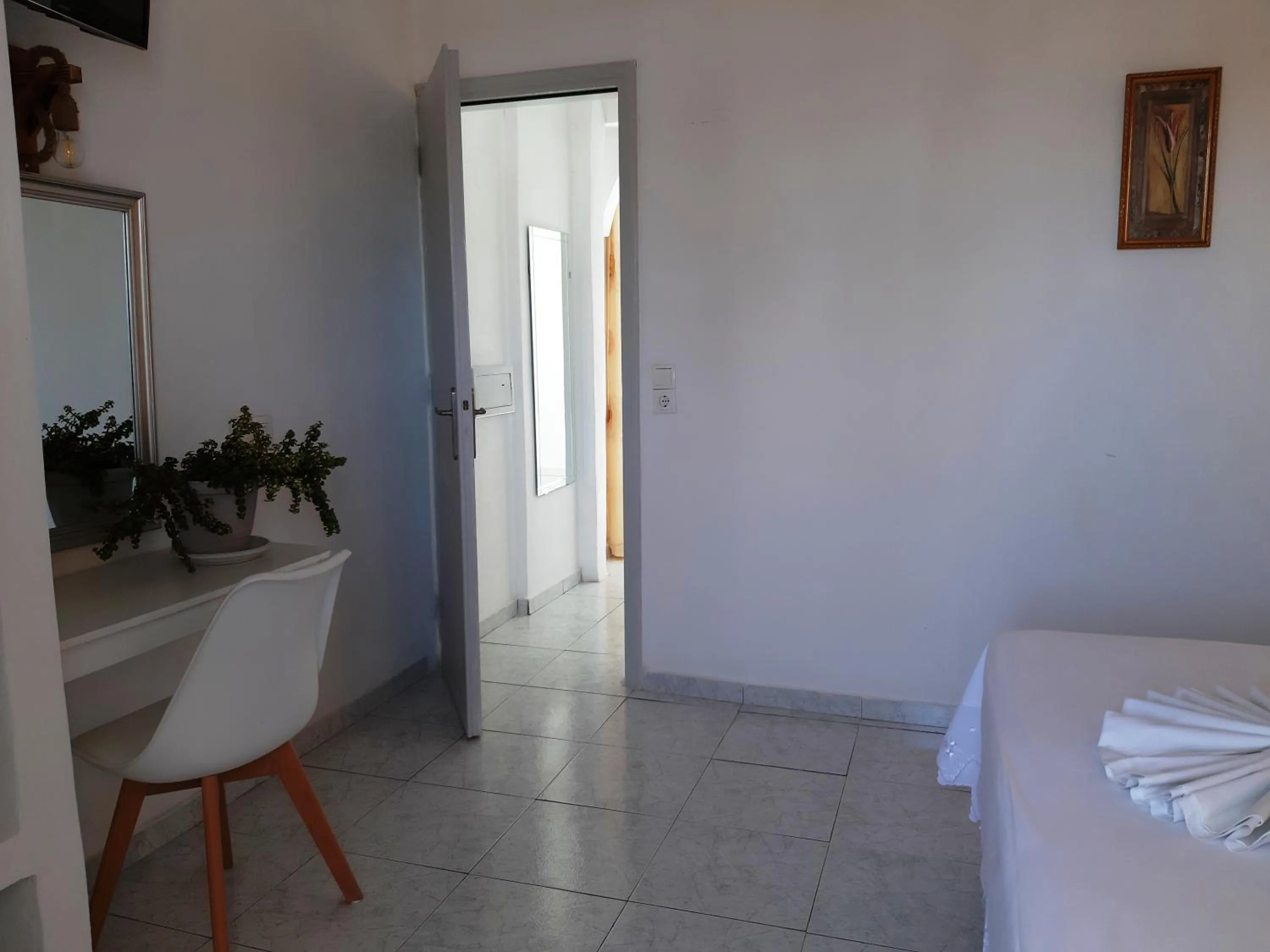 Bed in Atalos Suites