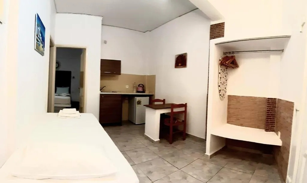 Bed in Atalos Suites