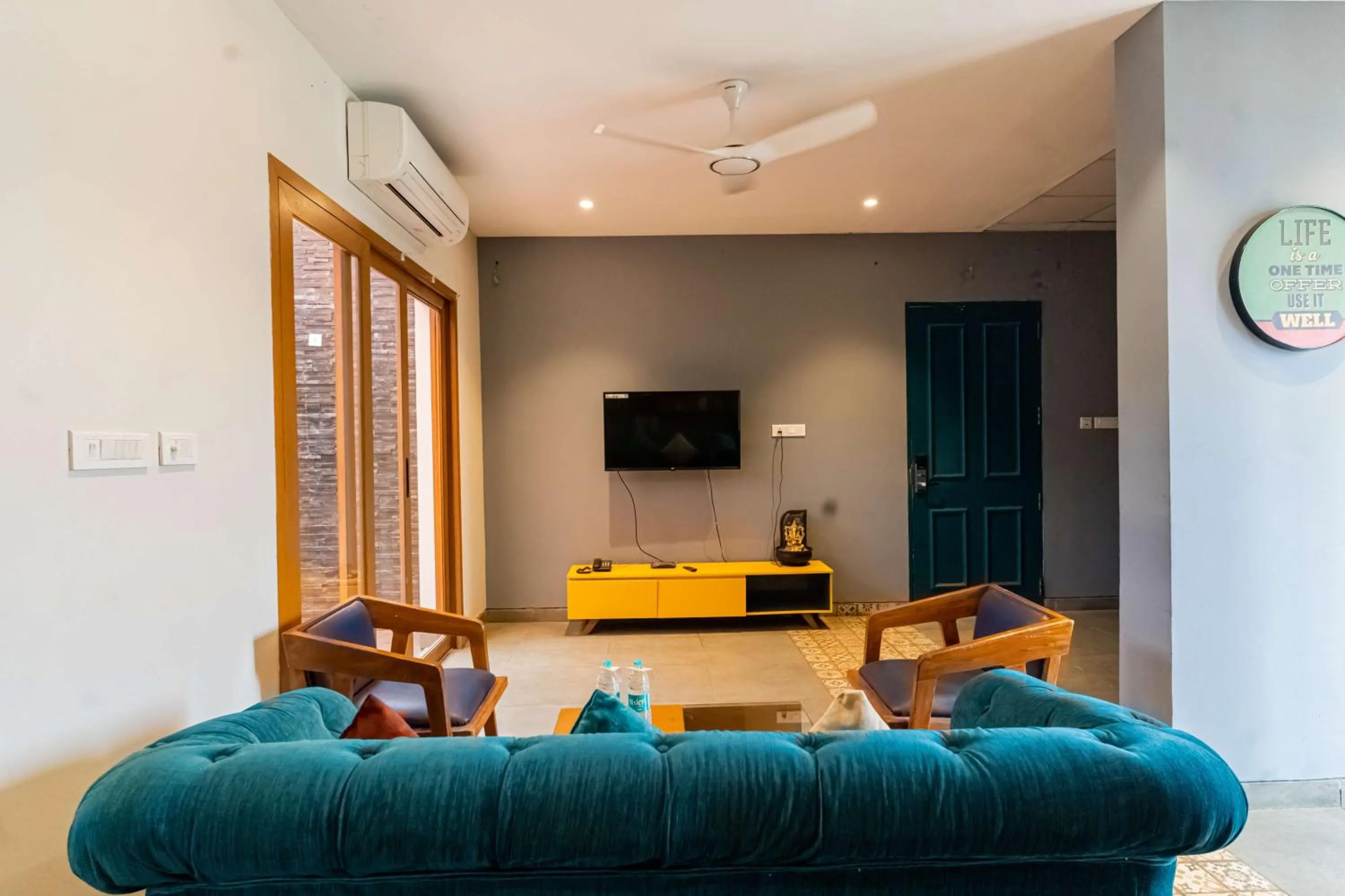 Seating area in Hotel Aalia