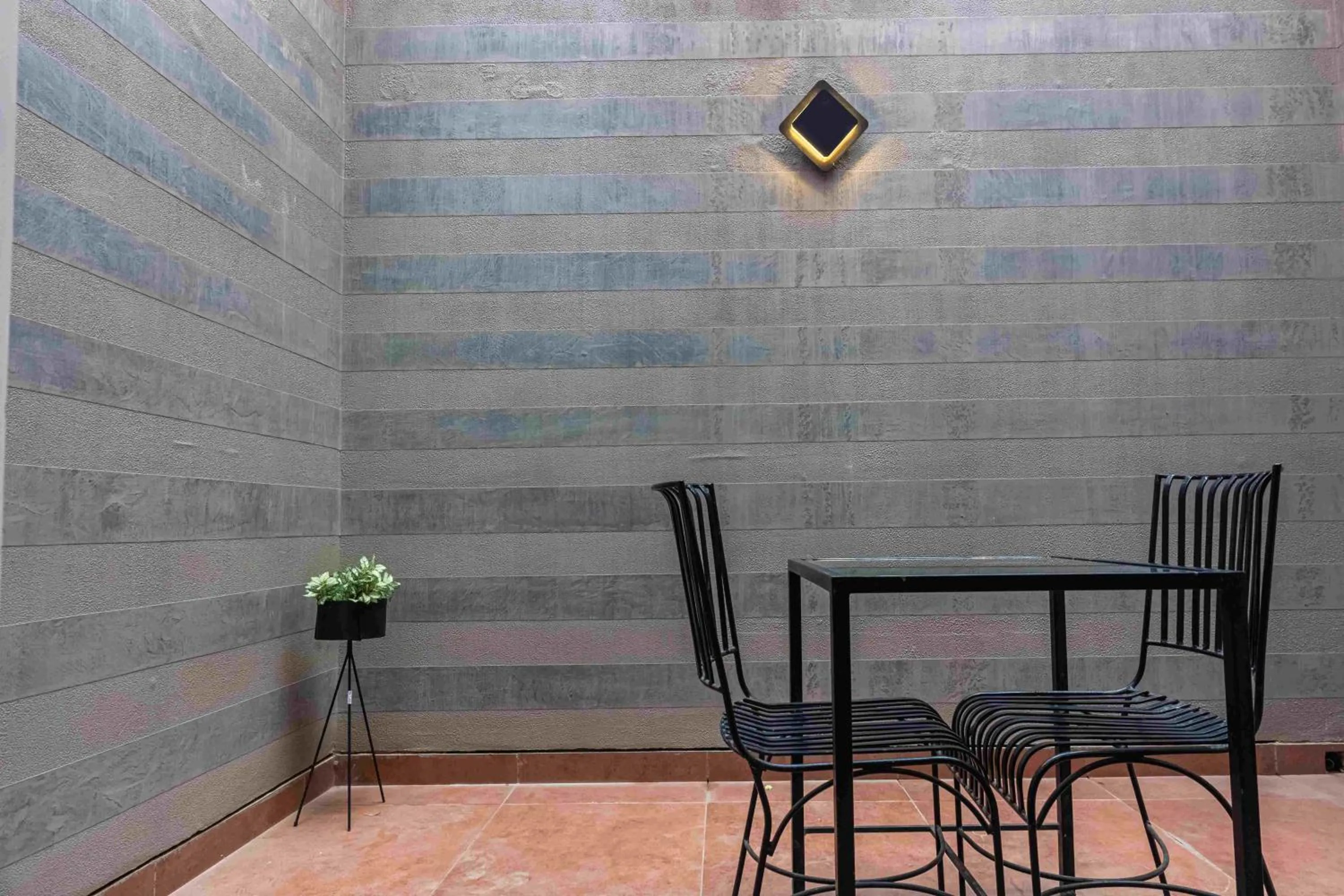 Seating area in Hotel Aalia