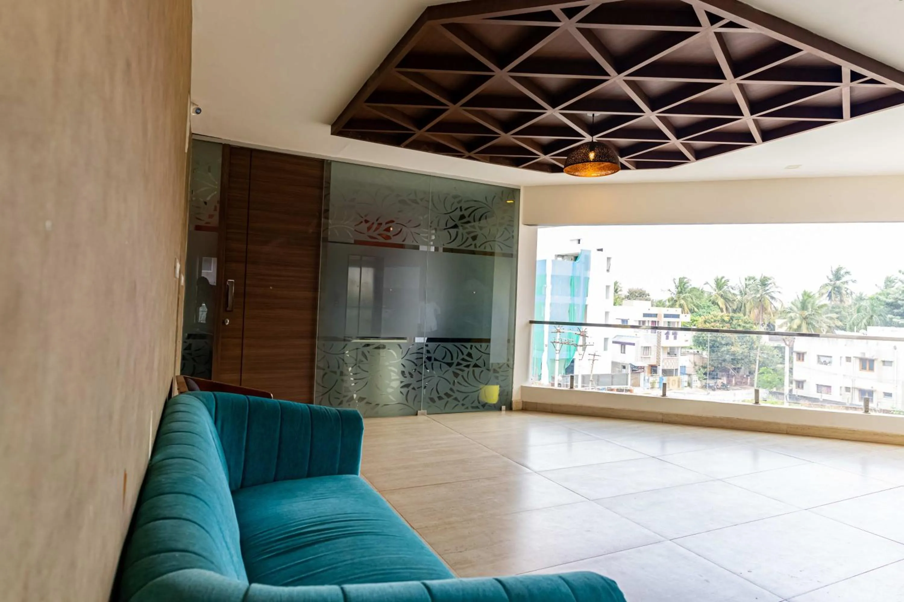 Seating area in Hotel Aalia