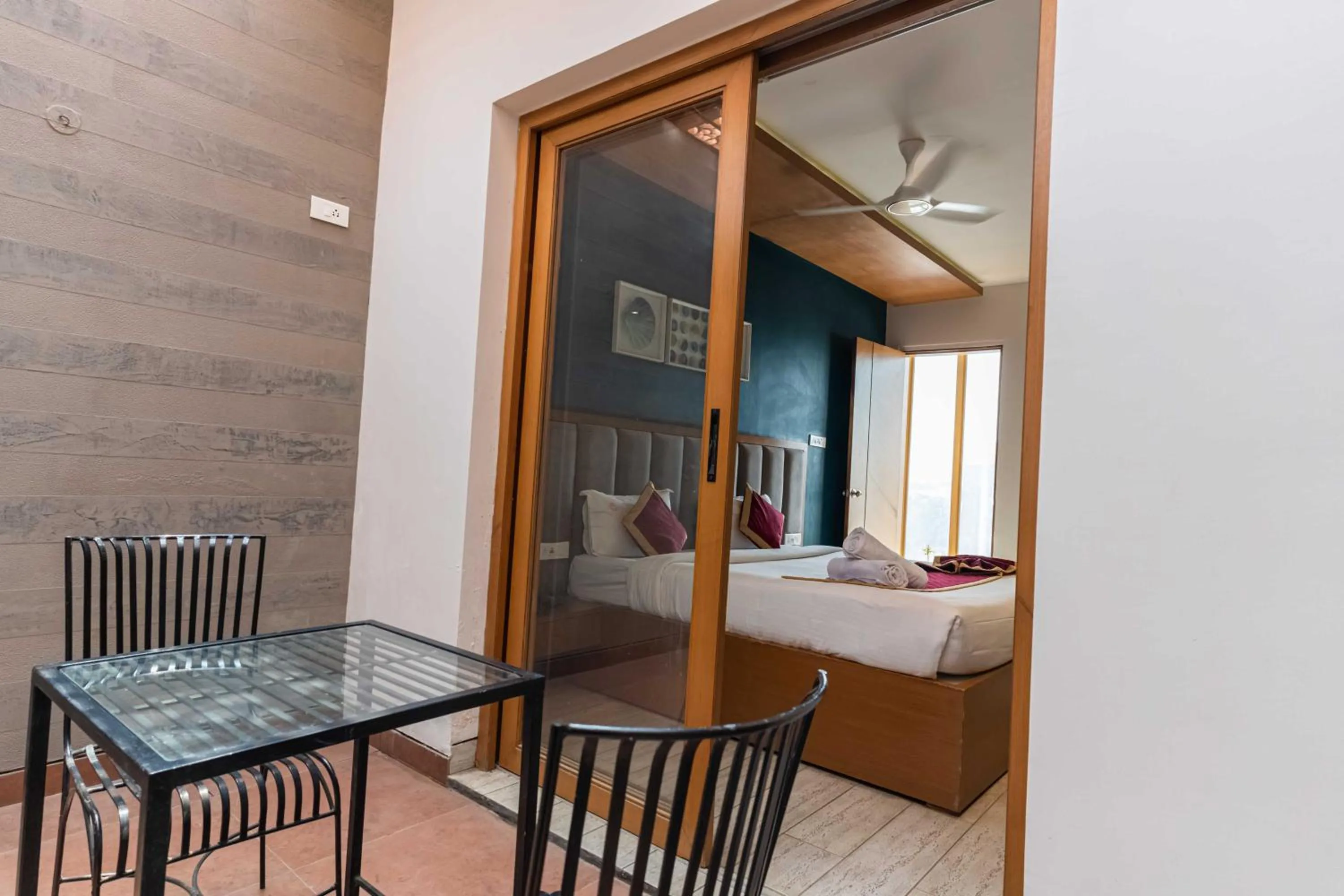 Seating area in Hotel Aalia