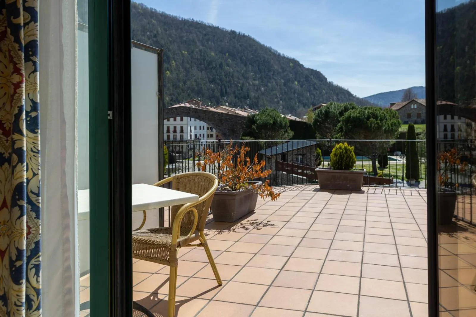 Balcony/Terrace in Hotel de Camprodón