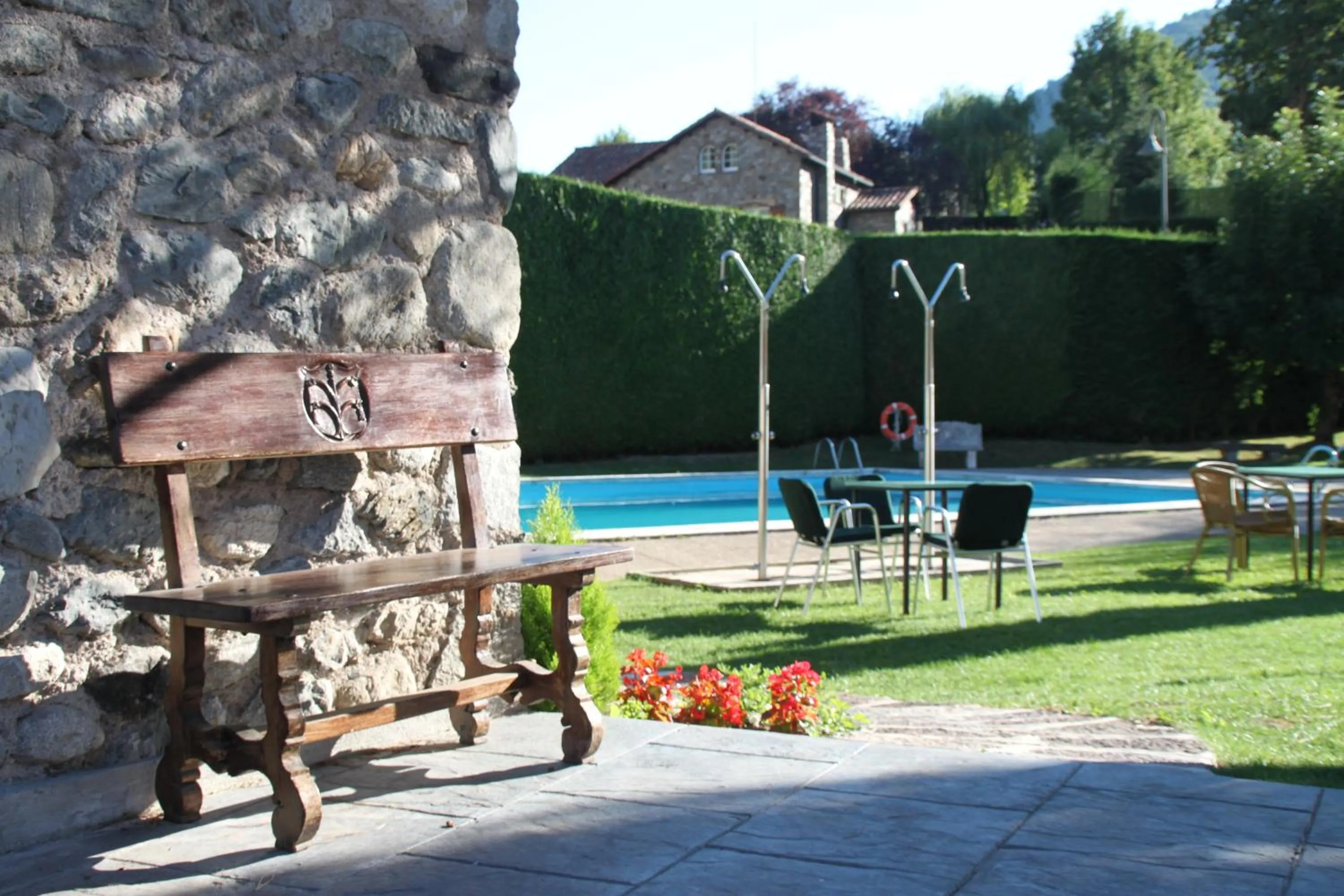 Swimming pool in Hotel de Camprodón