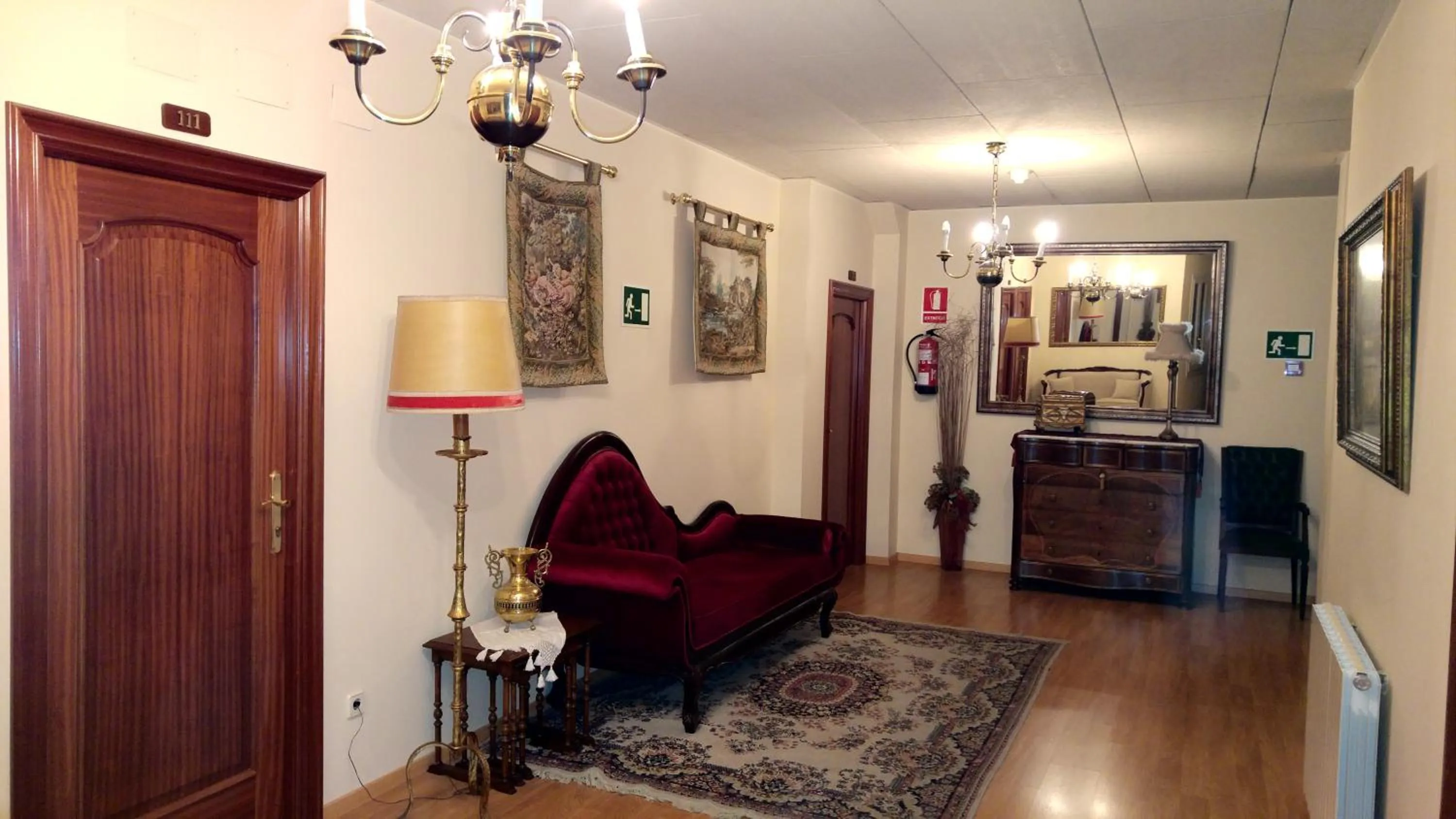 Floor plan in Hotel de Camprodón