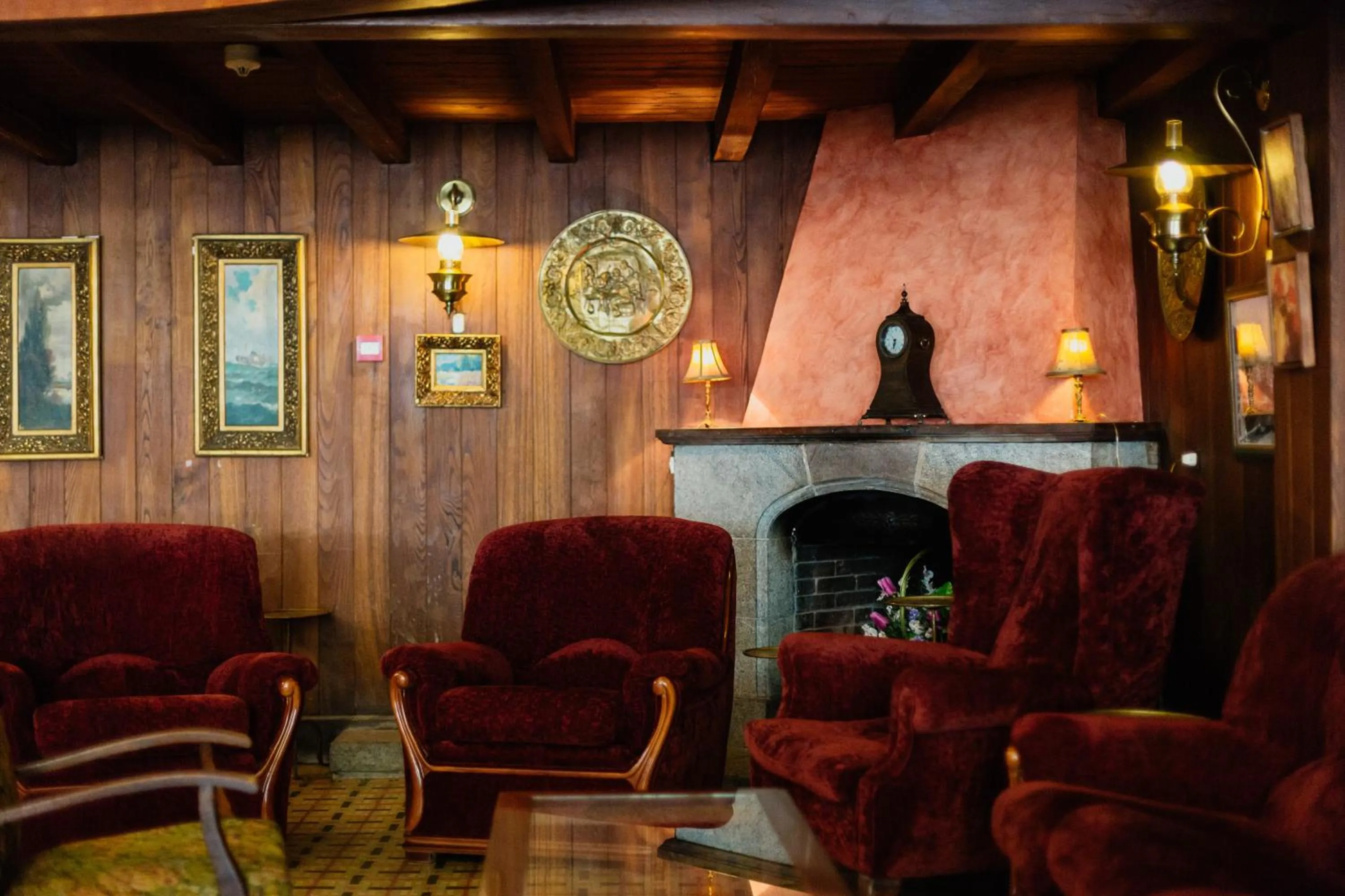 Living room in Hotel de Camprodón