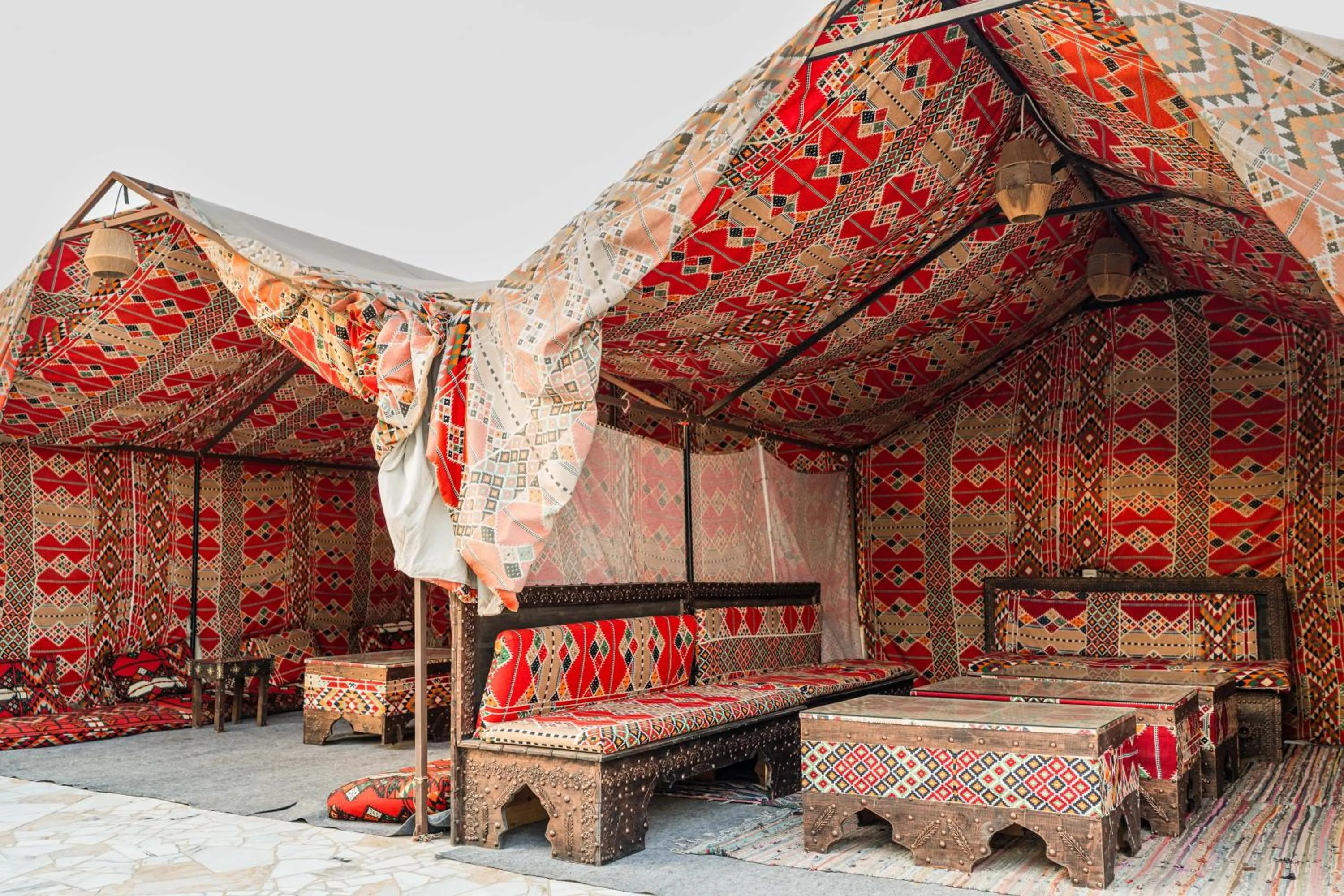 Area and facilities in Villa Khufu Pyramids Hotel