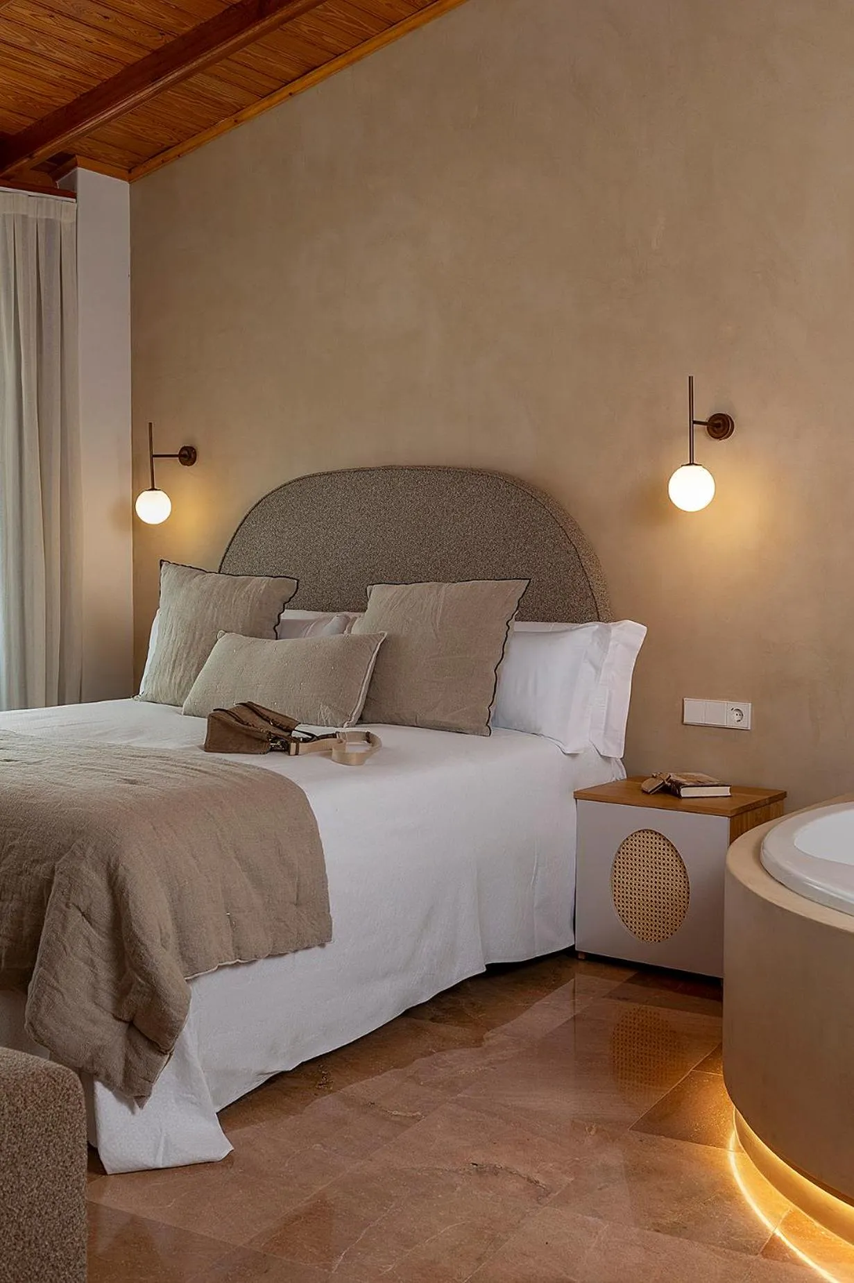 Bed in Hotel Spa Porto Cristo